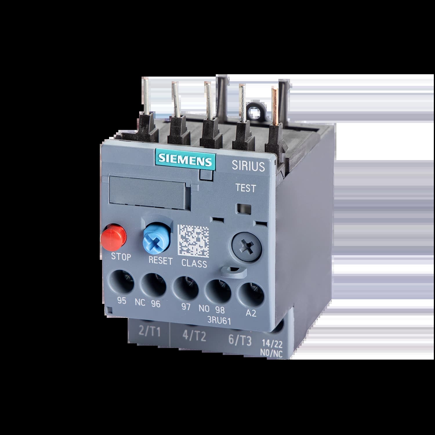 3RU6116-1KB0_Тепловое реле перегрузки 5.5 кВт Ir=9…12.5А_1