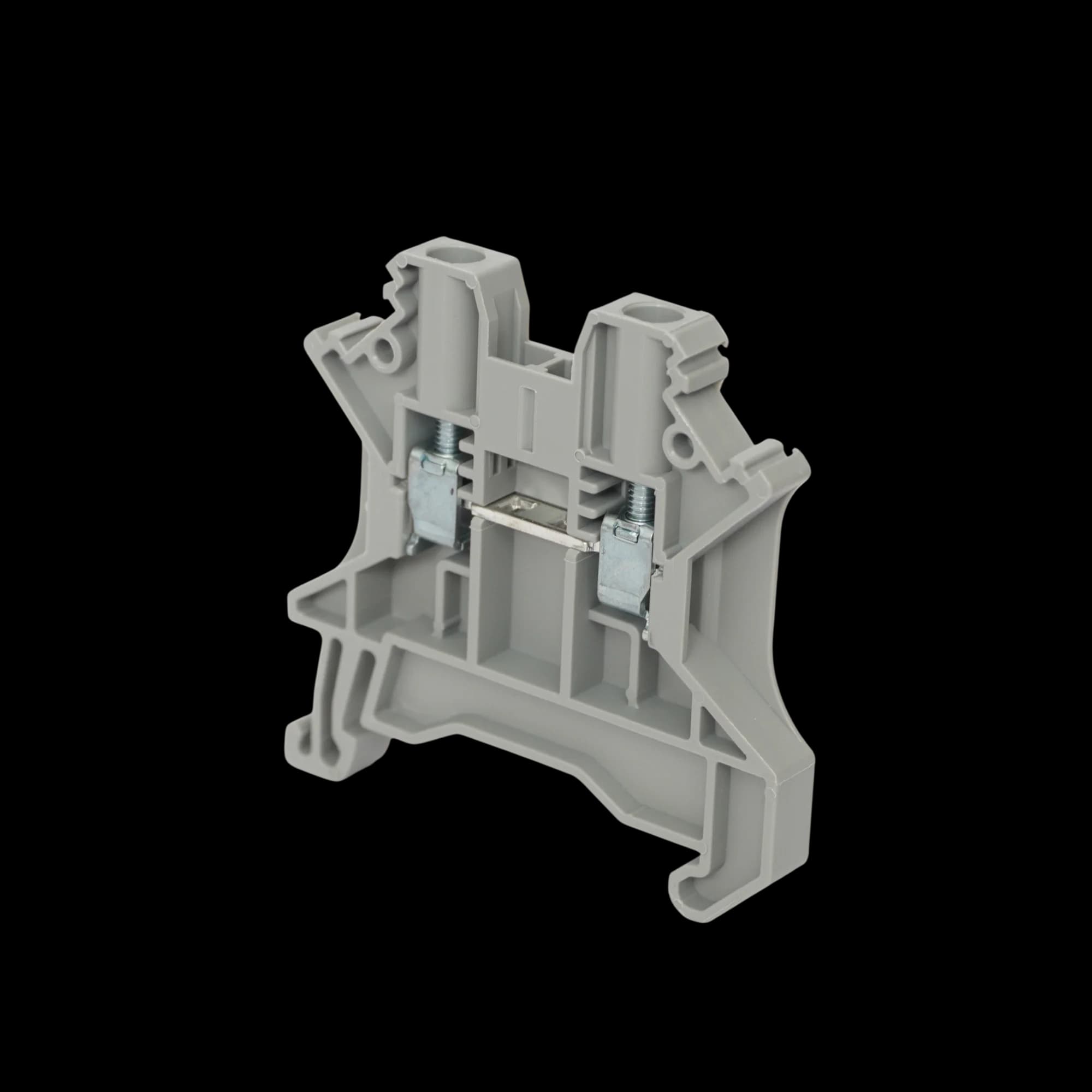TU2.5-2-GY_Клемма TU 2.5-2, серая, винтовая, 2.5 мм²_2
