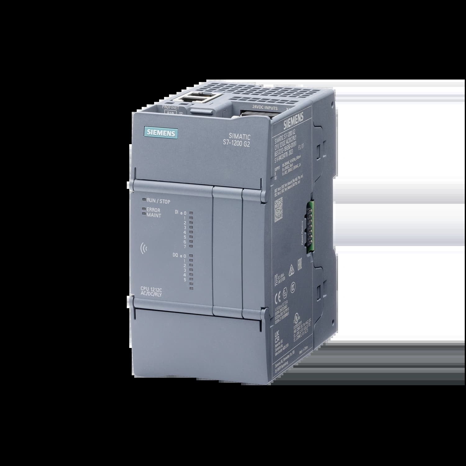 6ES7212-1AG50-0XB0_Simatic S7-1200 G2 Центральный процессор CPU G2 1212C DC/DC/DC