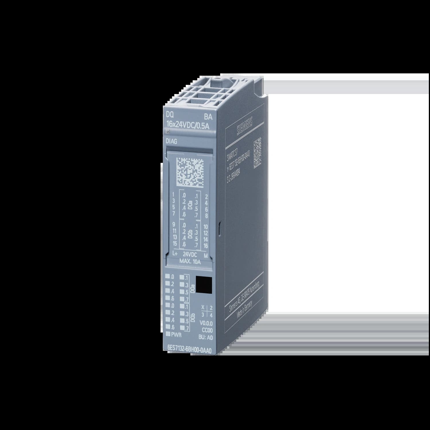 6ES7132-6BH00-0AA0_Модуль вывода ET 200SP DQ16x24VDC/0.5A BA_1