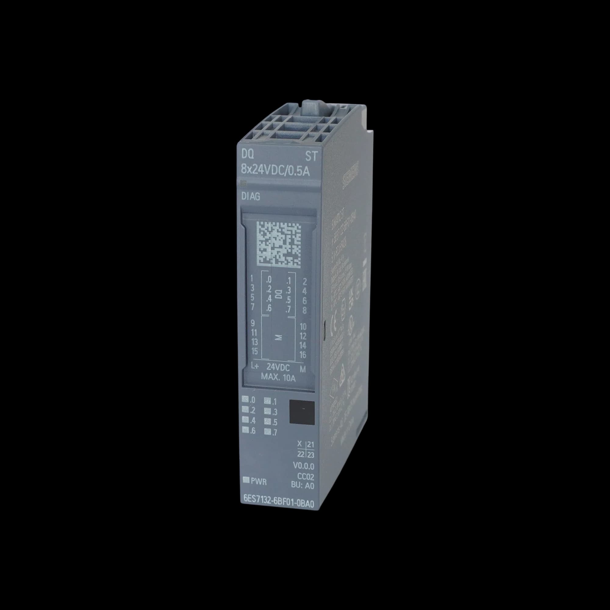 6ES7132-6BF01-0BA0_Модуль вывода ET 200SP DQ8x24VDC/0.5A ST_1