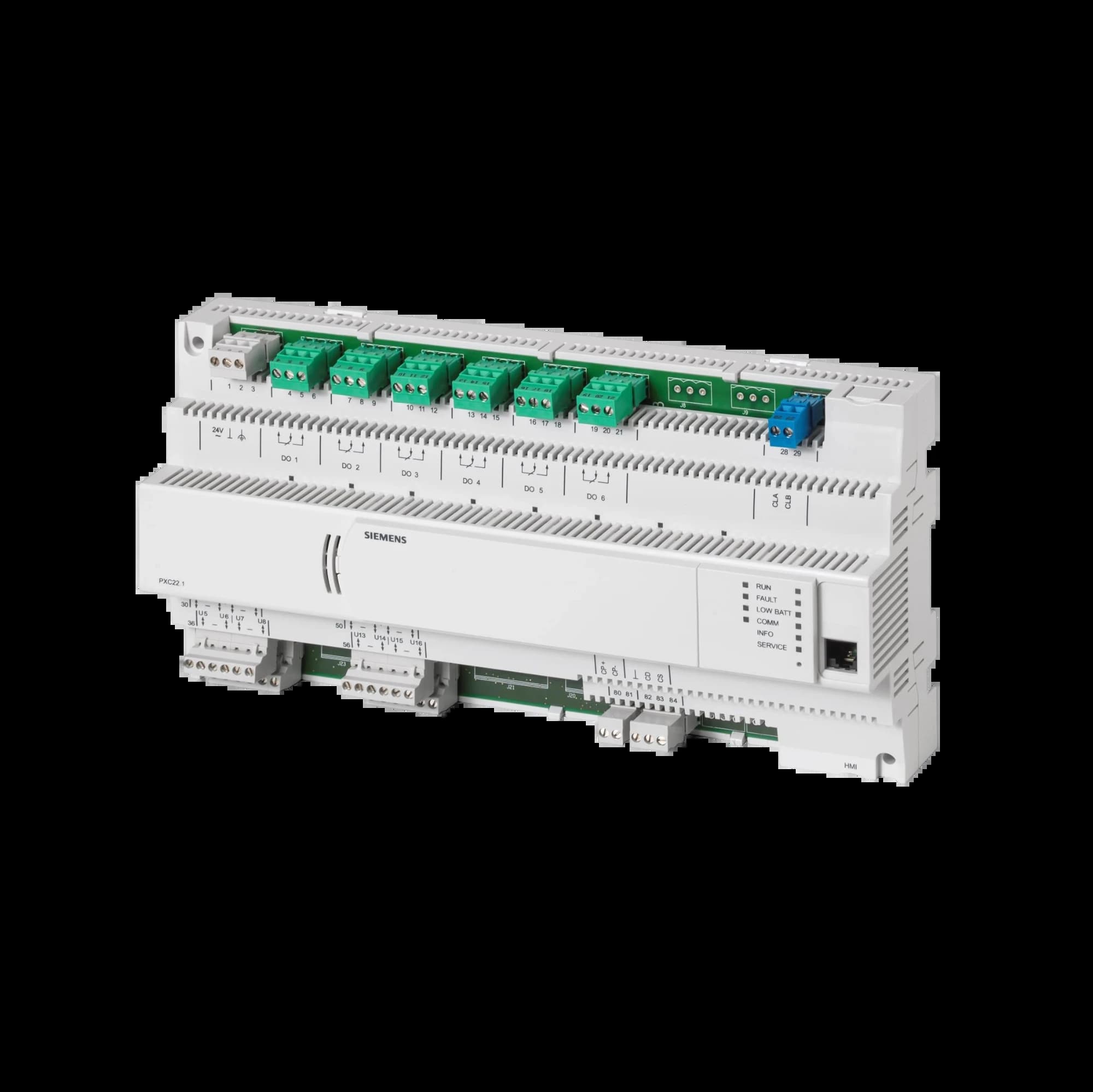 PXC22.1.D_Контроллер Desigo расширяемый на 22 точки данных и BACnet на LonTalk