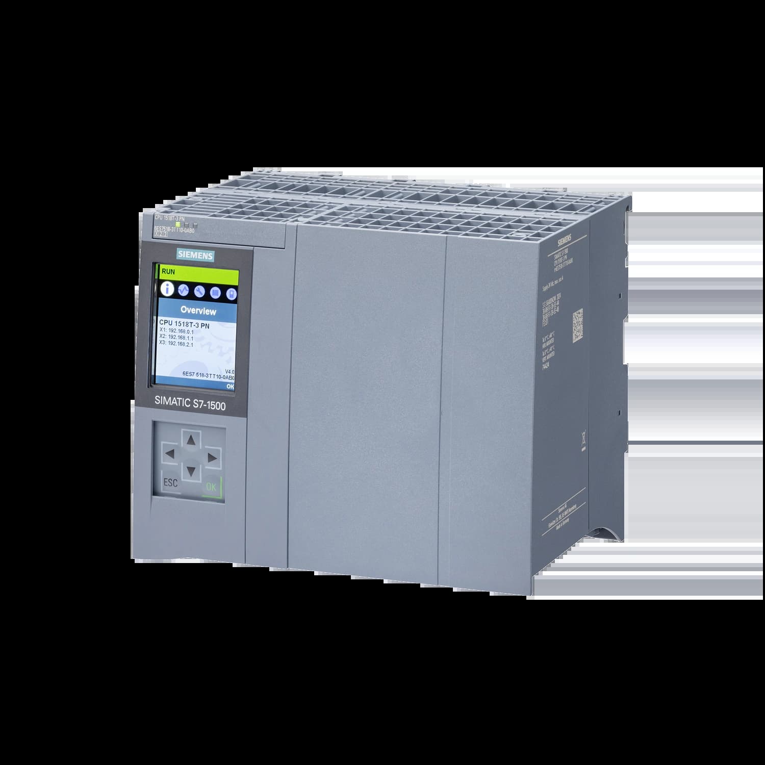6ES7518-3AT10-0AB0_Simatic S7-1500 Центральный процессор CPU 1518-3 PN_1