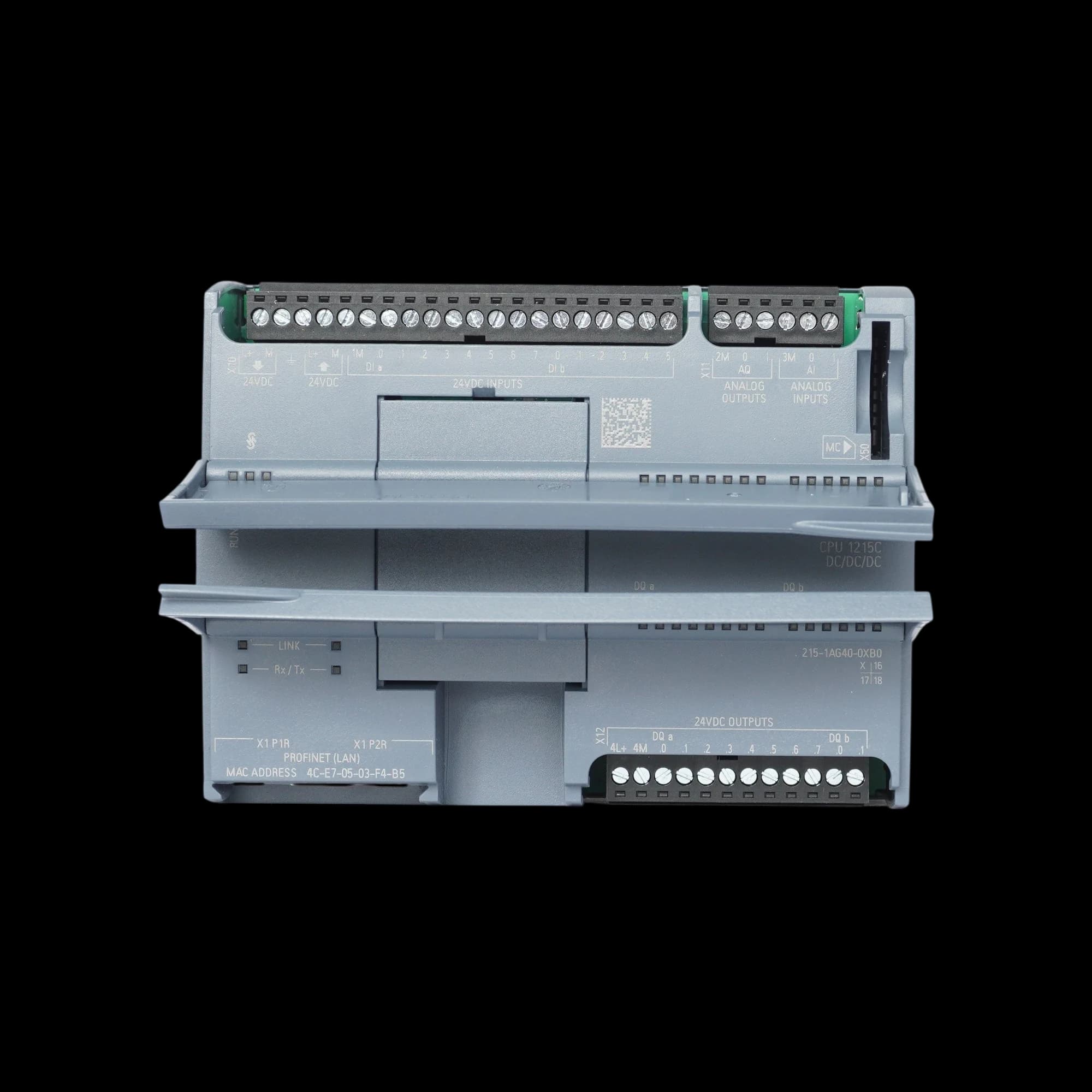 6ES7215-1AG40-0XB0_Simatic S7-1200 Центральный процессор CPU 1215C DC/DC/DC, 14DI/10DQ/2AI/2AQ_6