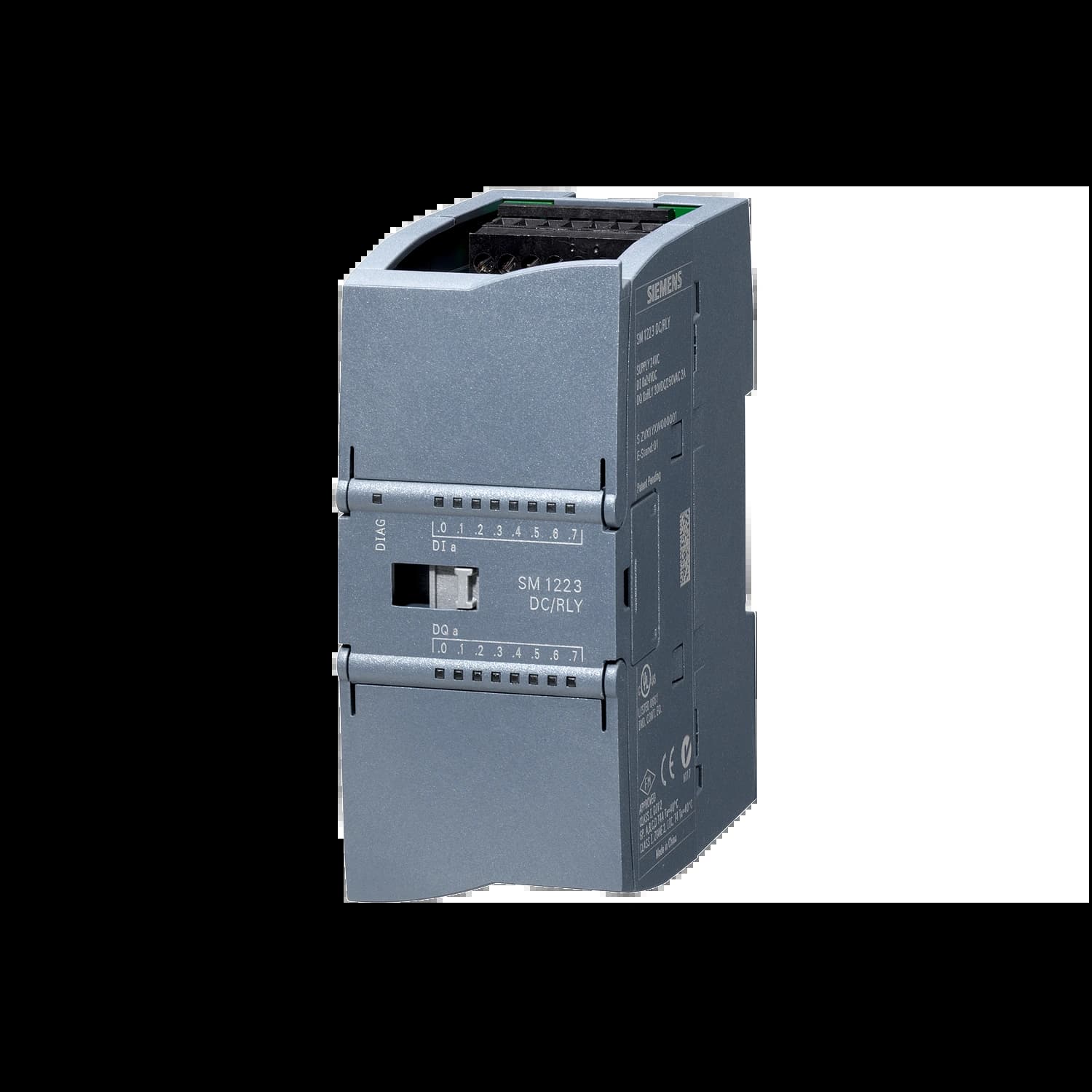6ES7223-1QH32-0XB0_Модуль ввода-вывода SM 1223, 8DI AC 120/230 В, 8DQ контакт реле_1