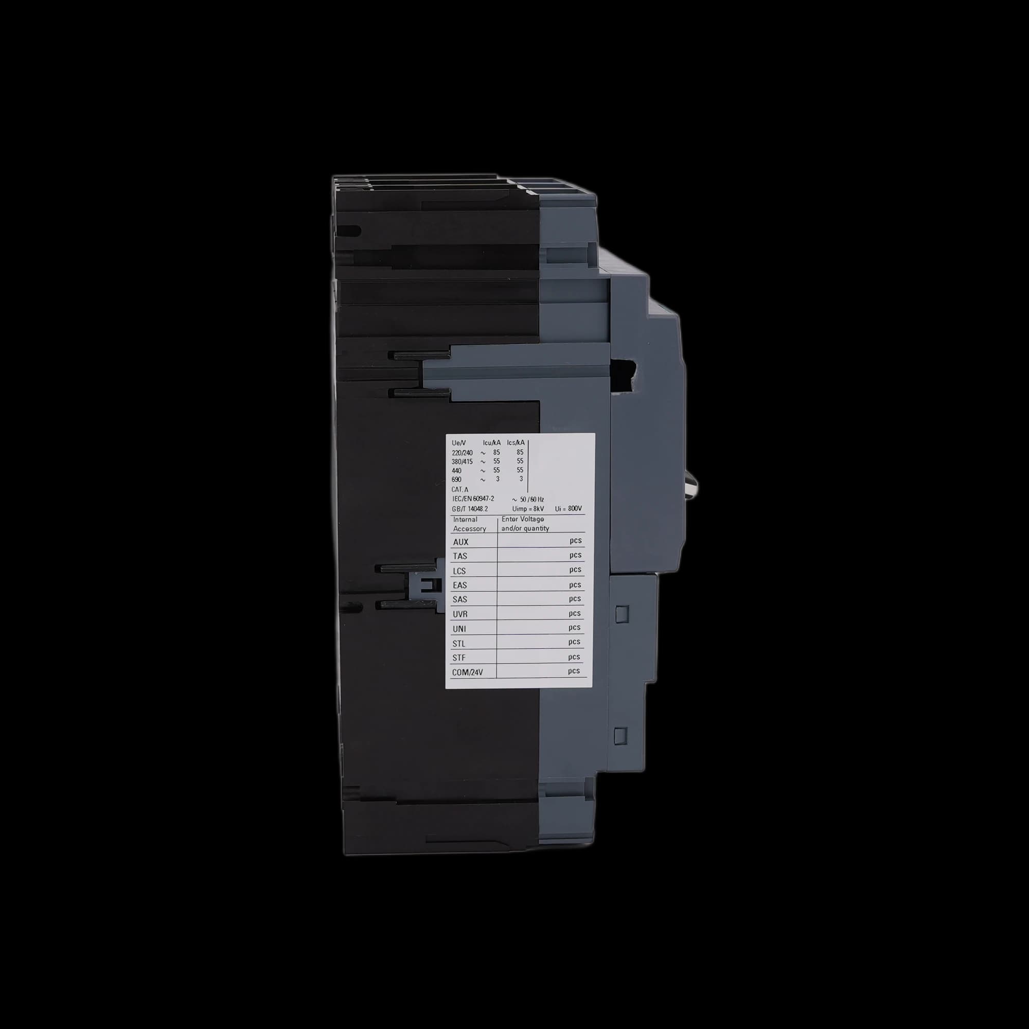 3VA2225-5HN32-0AA0_Автомат 3P, 250 А, 55 кА, ETU350 LSI, габарит 250_3