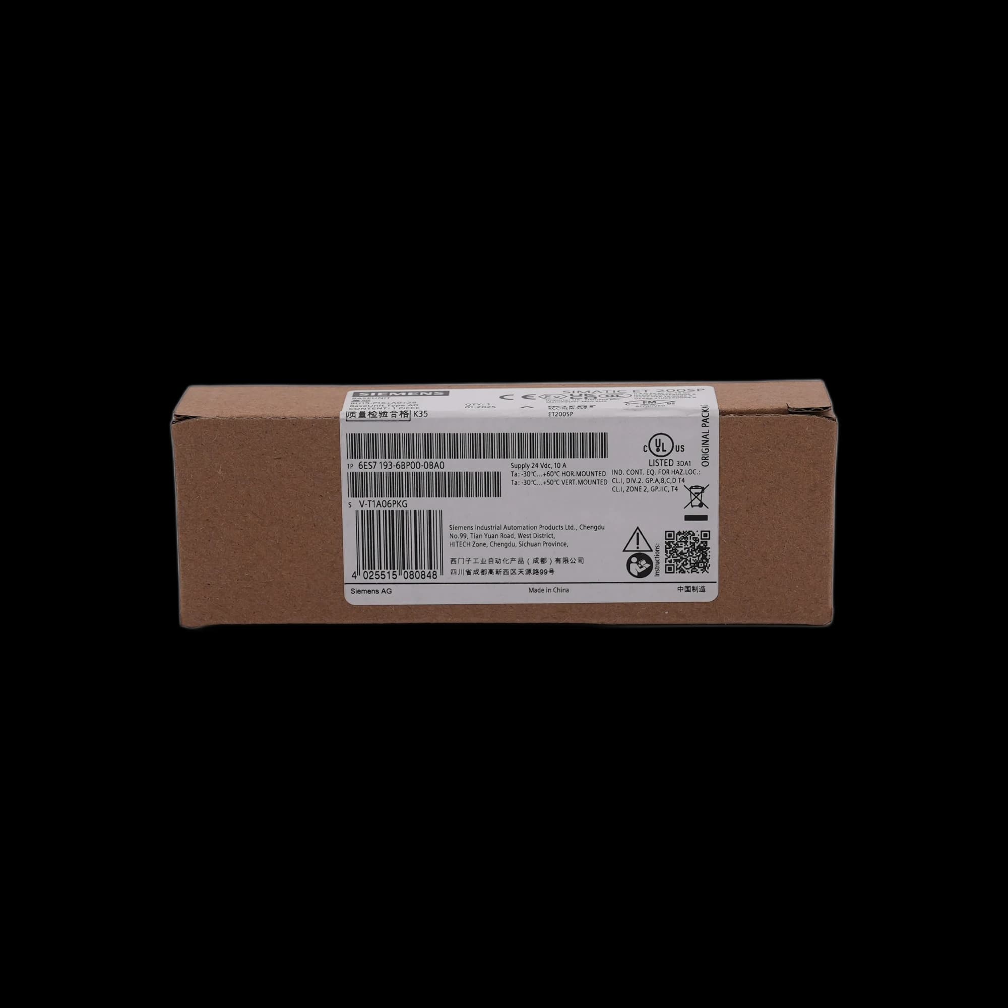 6ES7193-6BP00-0BA0_Базовый блок A0-BU15-P16+A0+2B тёмный_5
