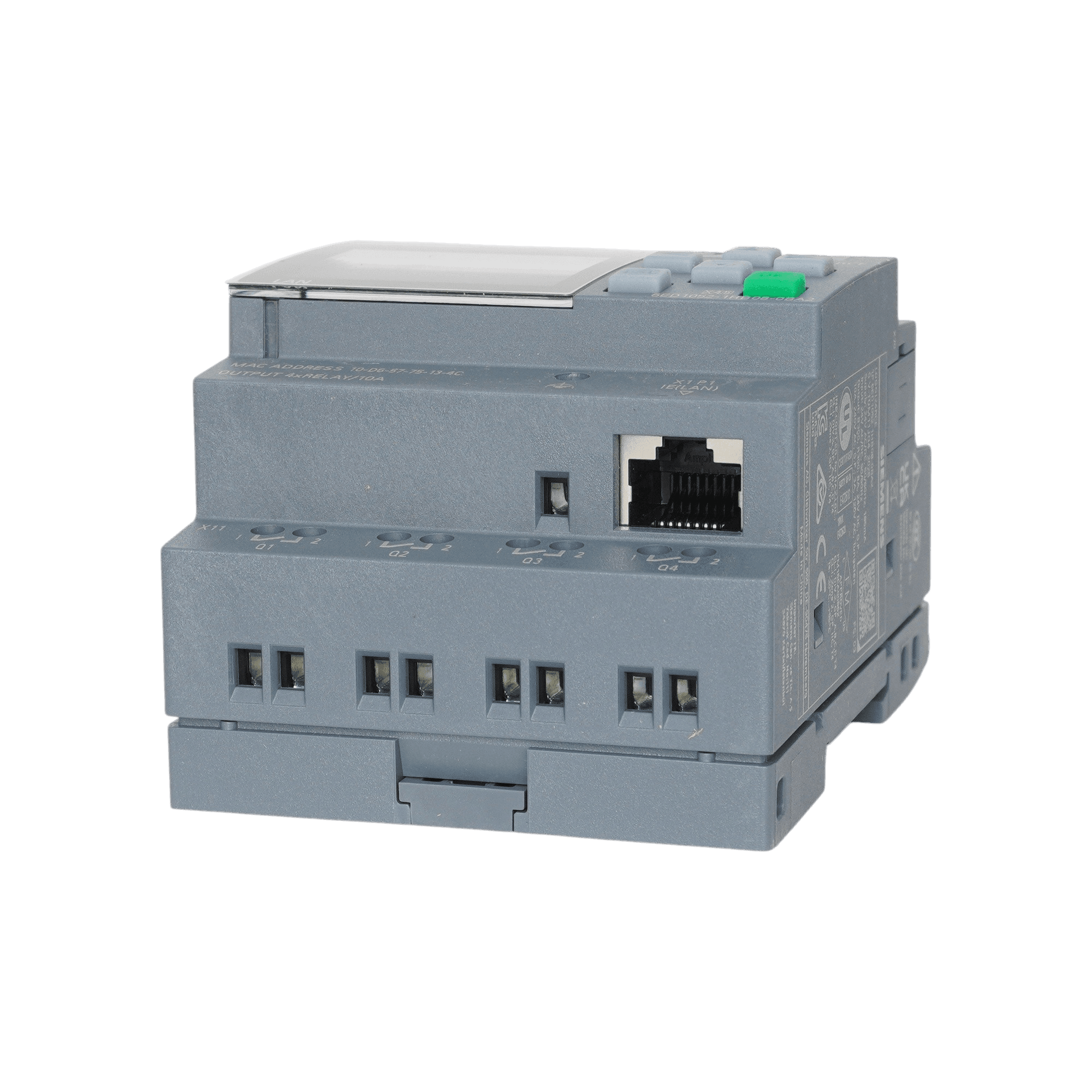 6ED1052-1HB08-0BA2_Логический модуль c дисплеем LOGO! 24RCE, 4 MW, 8DI/4DO_5
