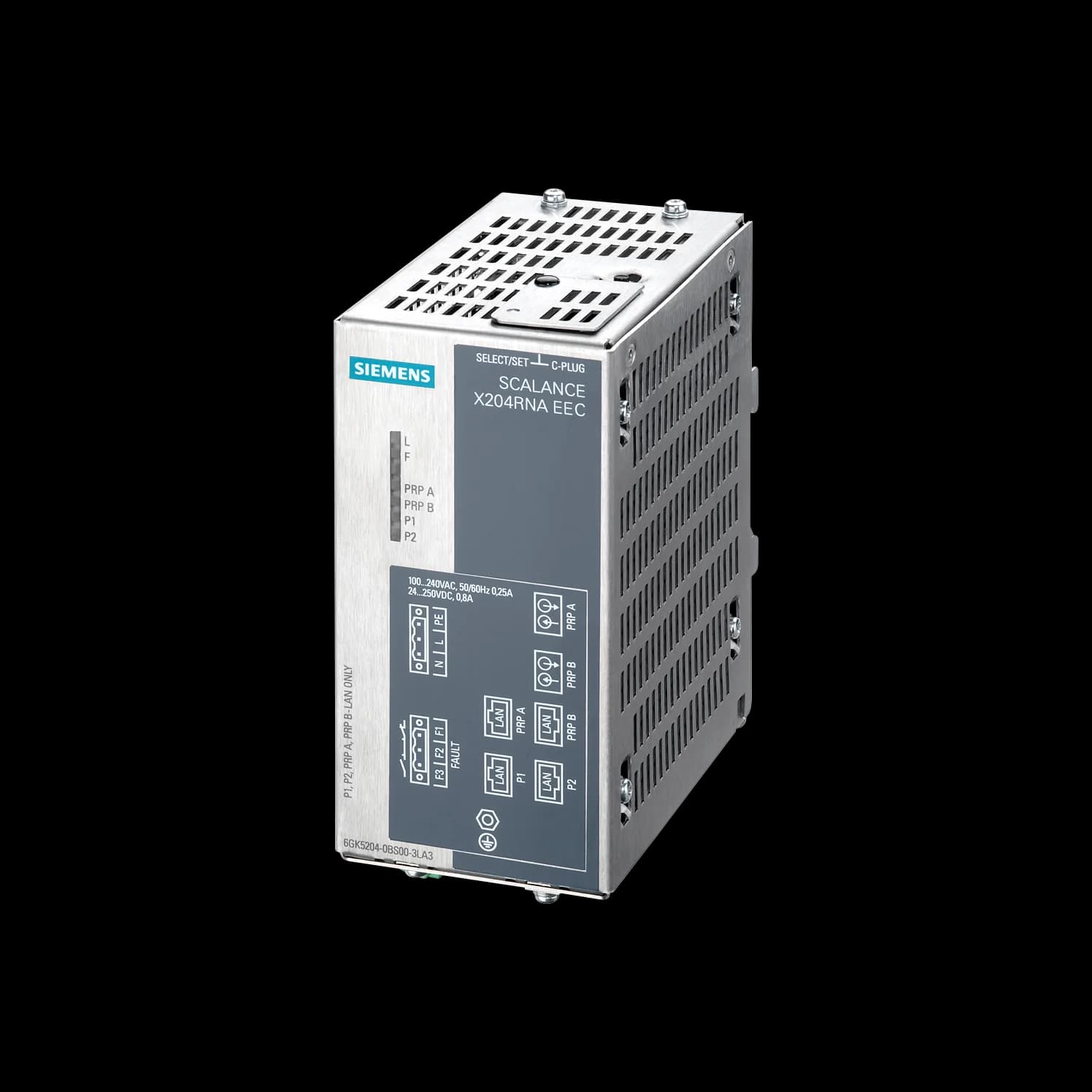 6GK5204-0BS00-3LA3_Коммутатор резервированного доступа SCALANCE X204RNA EEC (PRP)