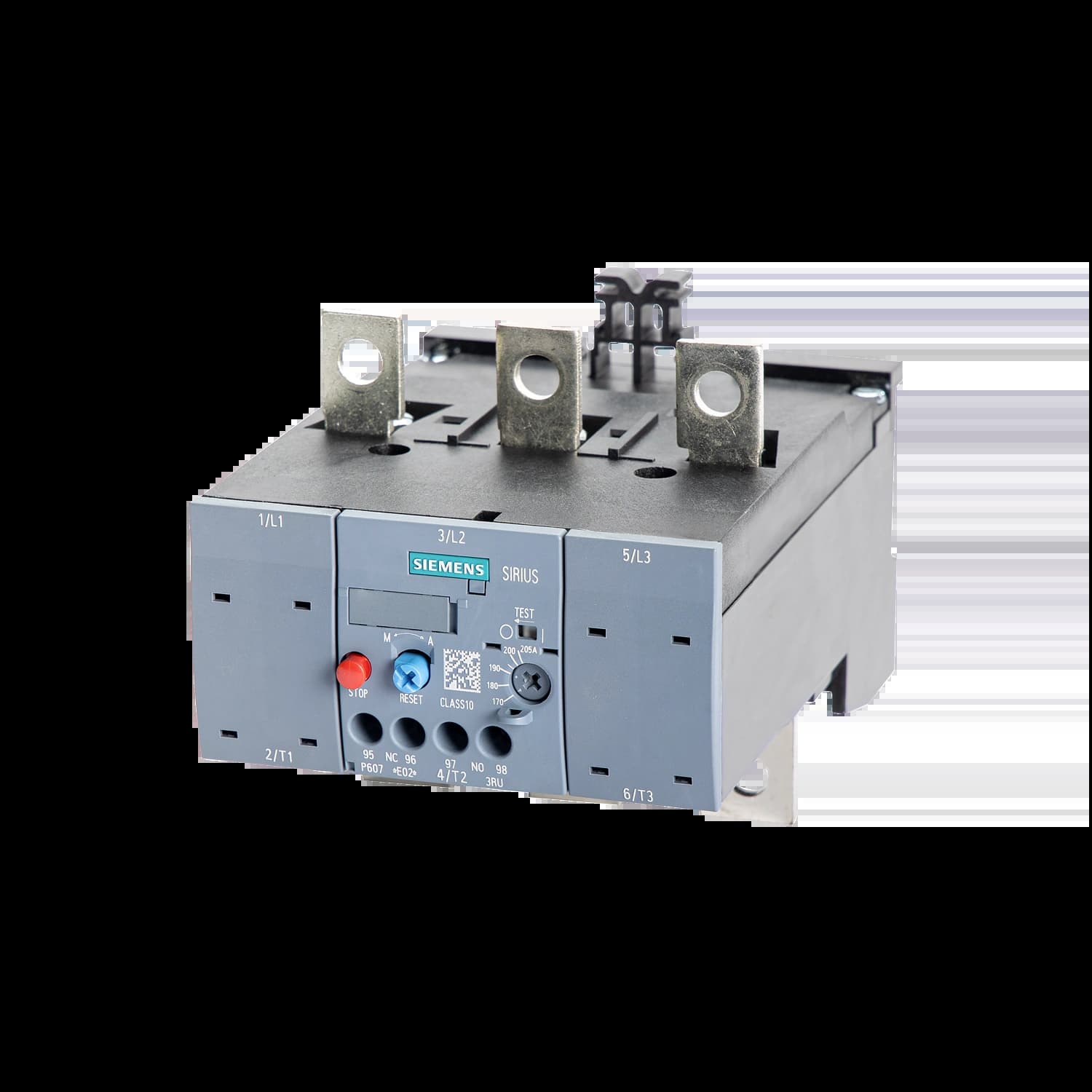 3RU5156-3NB2_Тепловое реле перегрузки 110 кВт Ir=170…205А_1