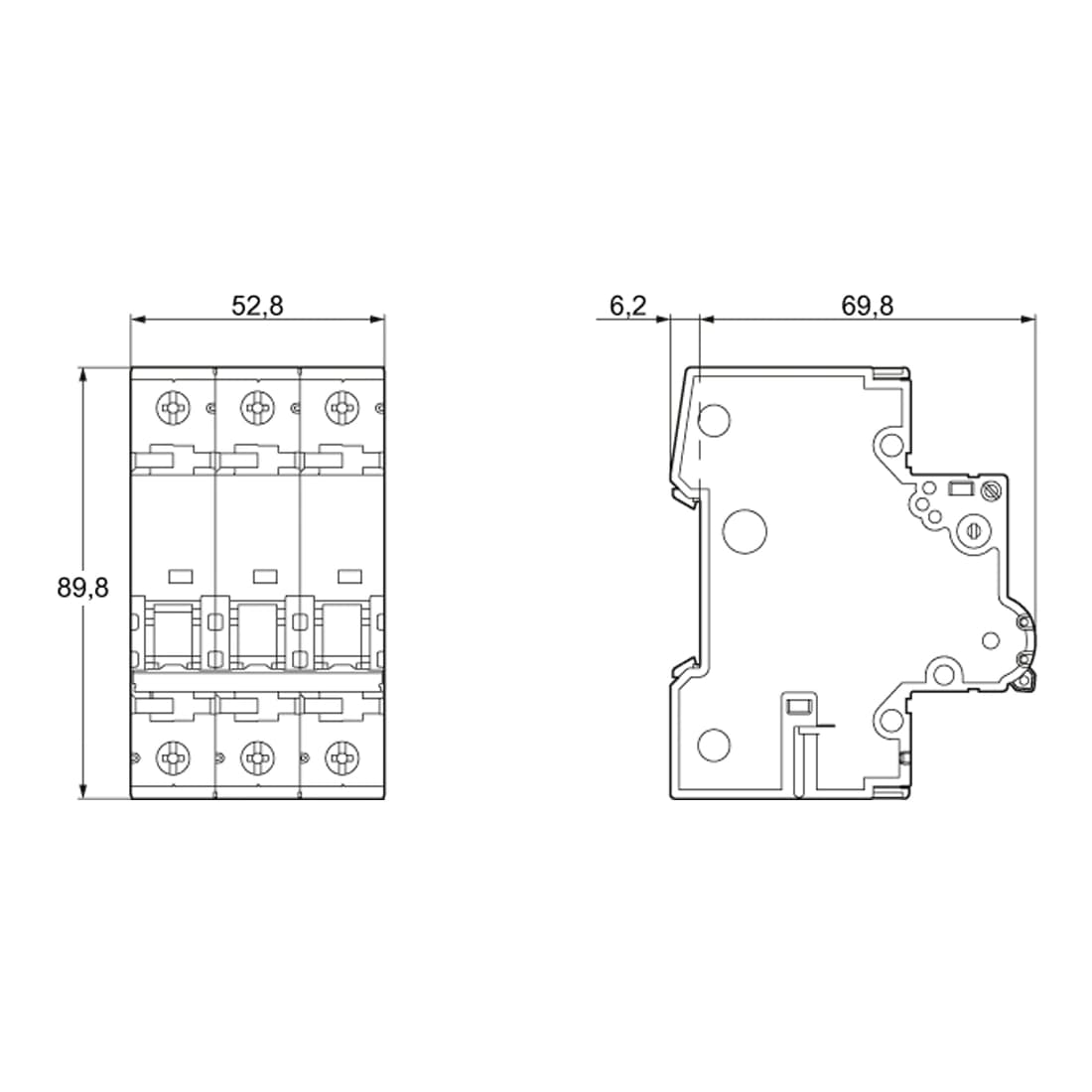 5SY4306-7_Автомат 3P, 6А, кривая «C», 10кА (C6)_3