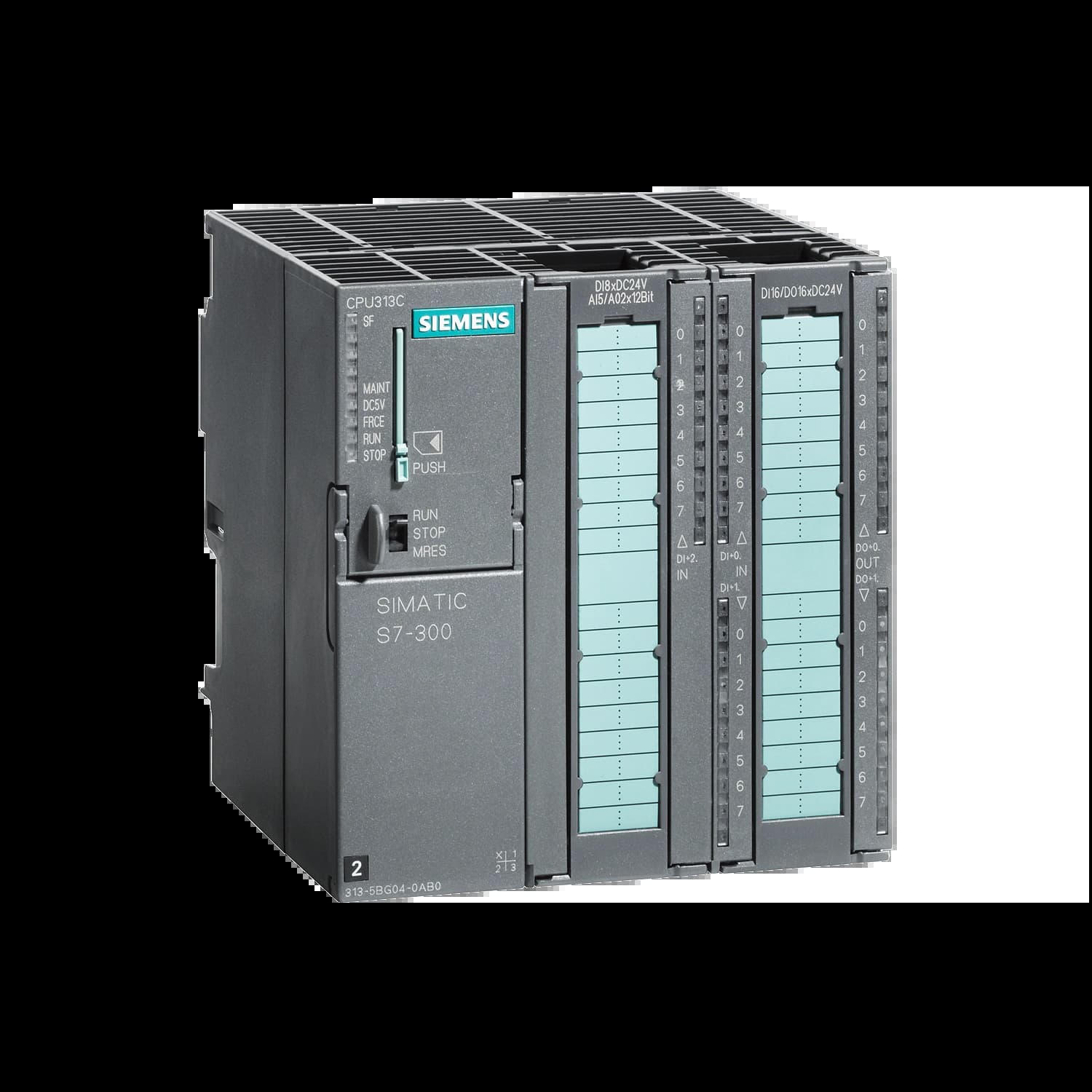 6ES7313-5BG04-0AB0_Simatic S7-300 Центральный процессор CPU 313C, 24DI/16DQ/5AI/2AQ_1