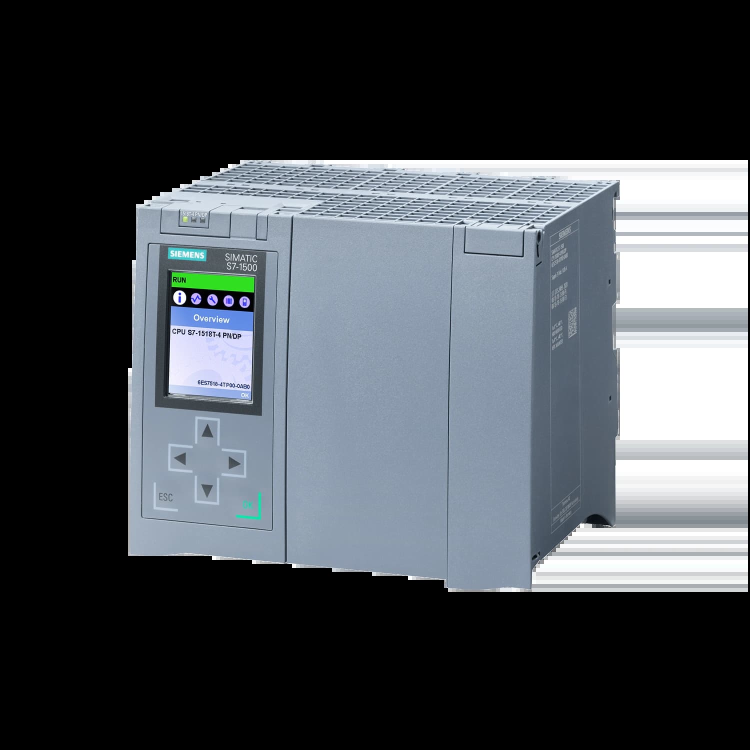 6ES7518-4TP00-0AB0_Simatic S7-1500 Центральный процессор CPU 1518T-4 PN/DP_1