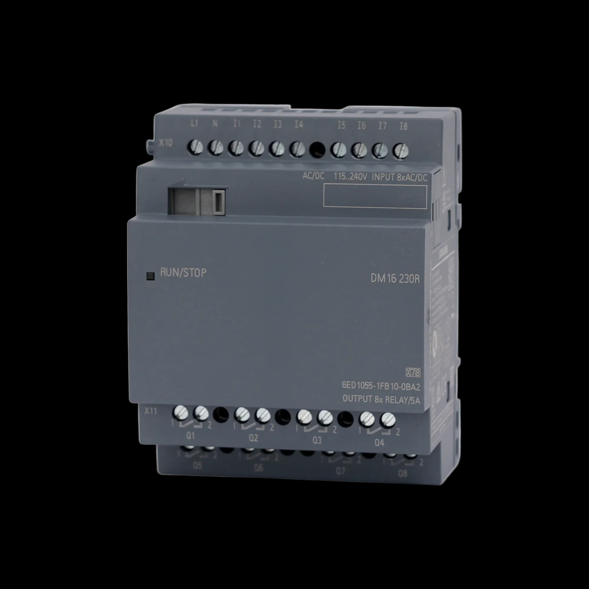 6ED1055-1FB10-0BA2_Модуль расширения LOGO! DM16 230R, 4 MW, 8DI/8DO