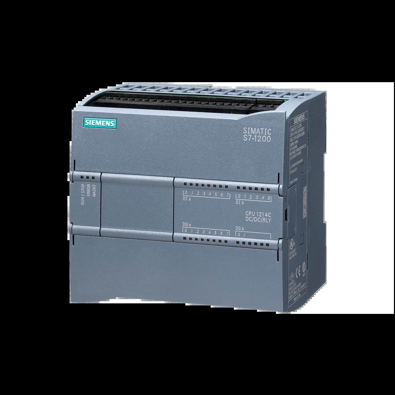 6ES7214-1HG40-0XB0_Simatic S7-1200 Центральный процессор CPU 1214C DC/DC/relay, 14DI/10DQ/2AI