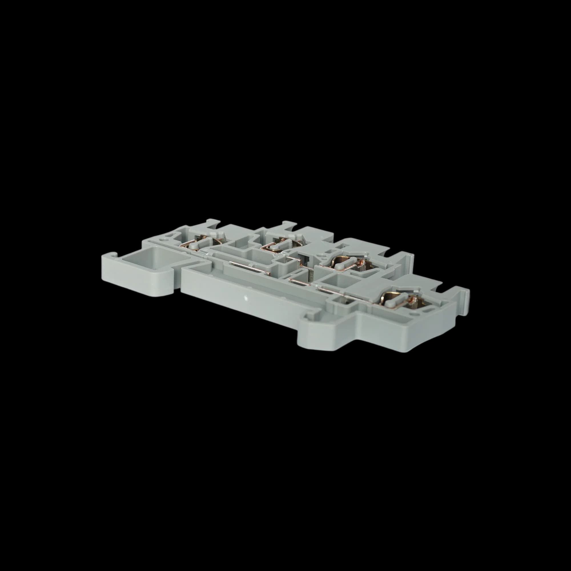 TCD2.5-2-GY_Клемма TC пружинная двухуровневая, 2.5мм², серая_3