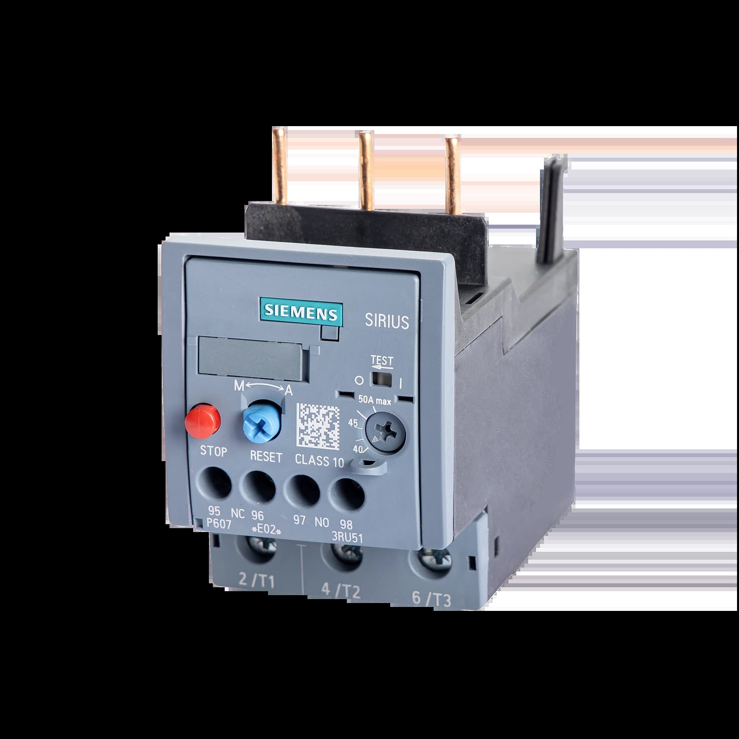 3RU5136-4HB0_Тепловое реле перегрузки 22 кВт Ir=40…50А_1