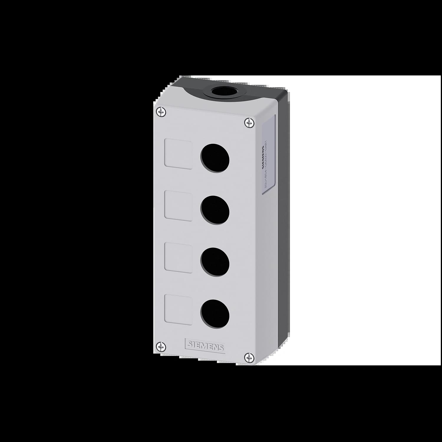 3SU1854-0AA00-0AB1_Пустой корпус, серая крышка, 4 точки управления