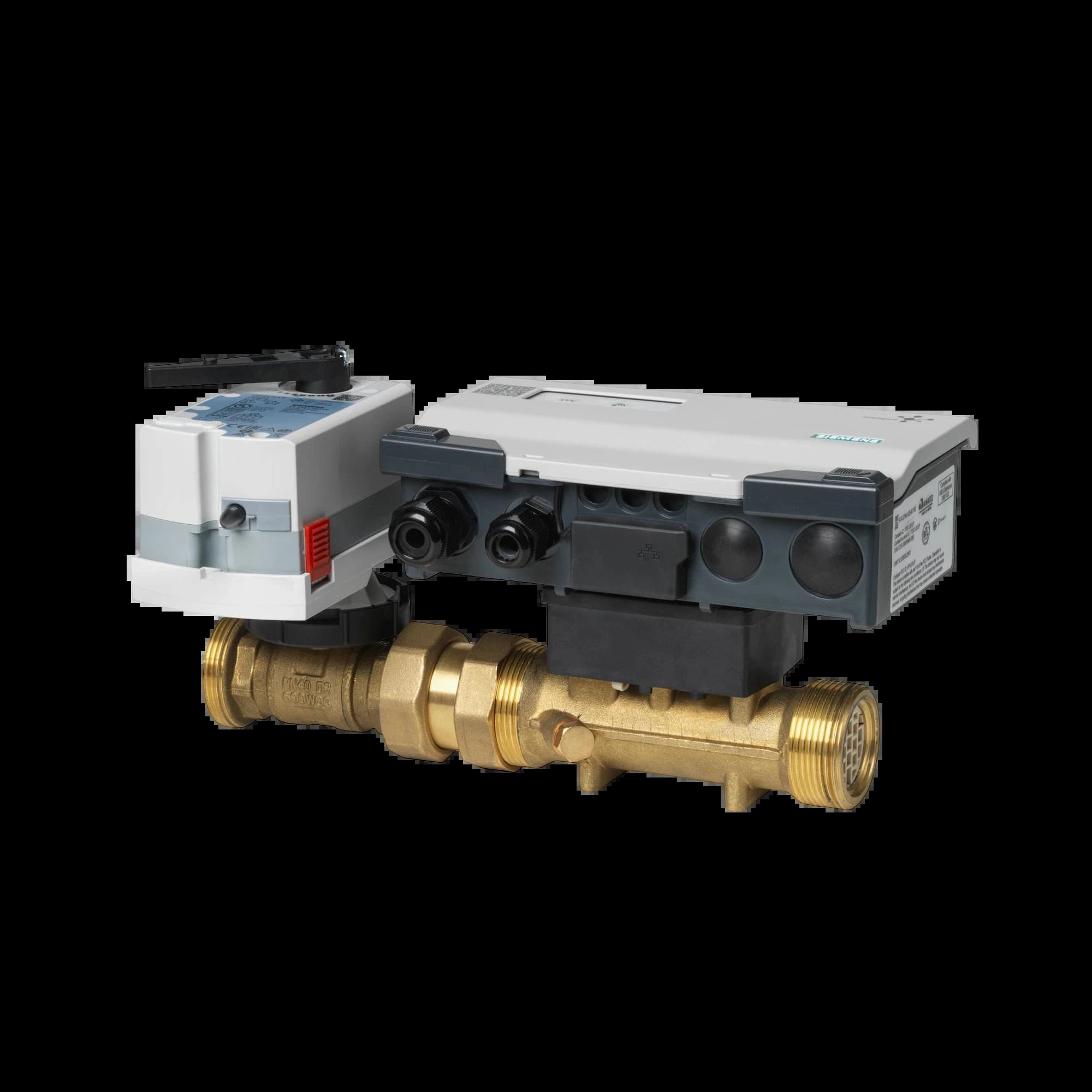 EVG4U10E015_Интеллектуальный клапан Acvatix 2х ходовой PN16 DN15 расход 1.5 м³/ч