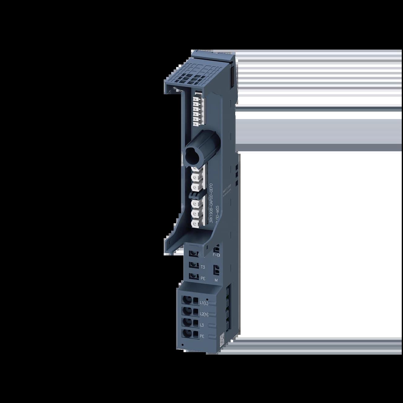 3RK1908-0AP00-0EP0_Базовый блок BU30-MS5 F-DI светлый_1