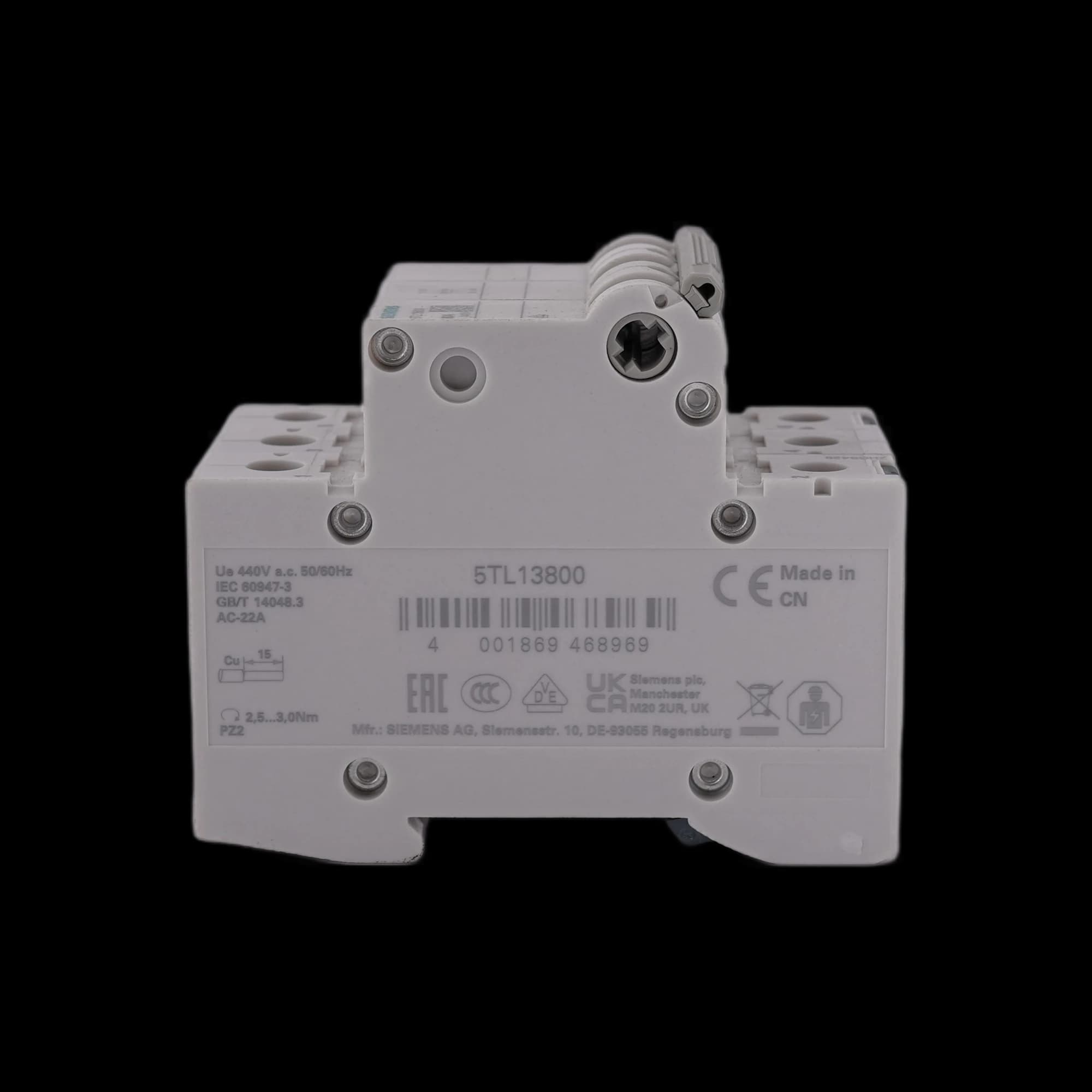 5TL1380-0_Выключатель нагрузки, 3P, 3НО, 80A_2