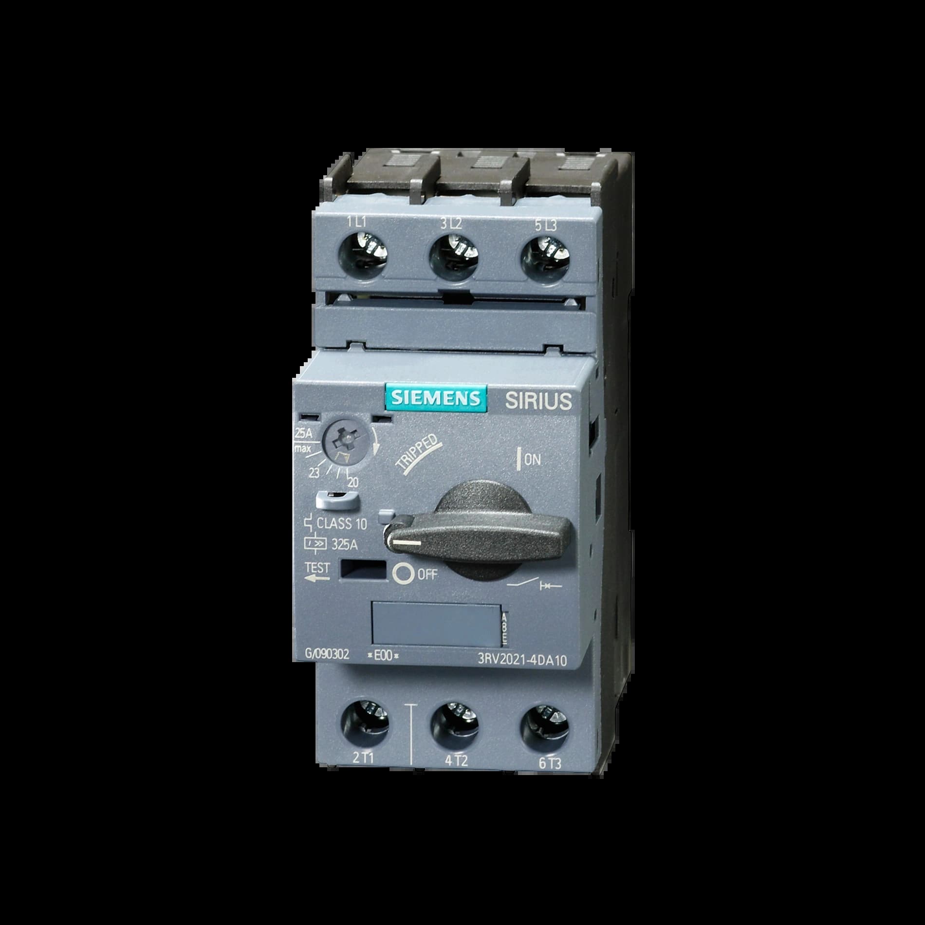 3RV2021-4DA10_Мотор-автомат 11кВт, In=25A, расцеп. 18-25А_2