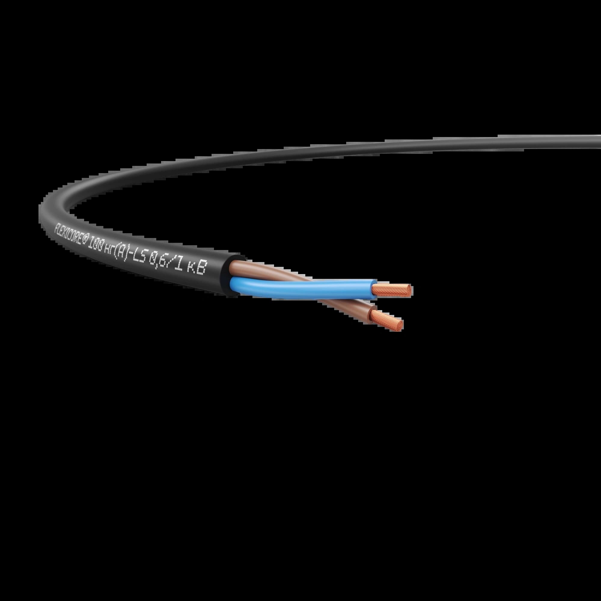 3120001338_FLEXICORE 100 нг(А)-LS 0.6/1 кВ 2X2.5 _1