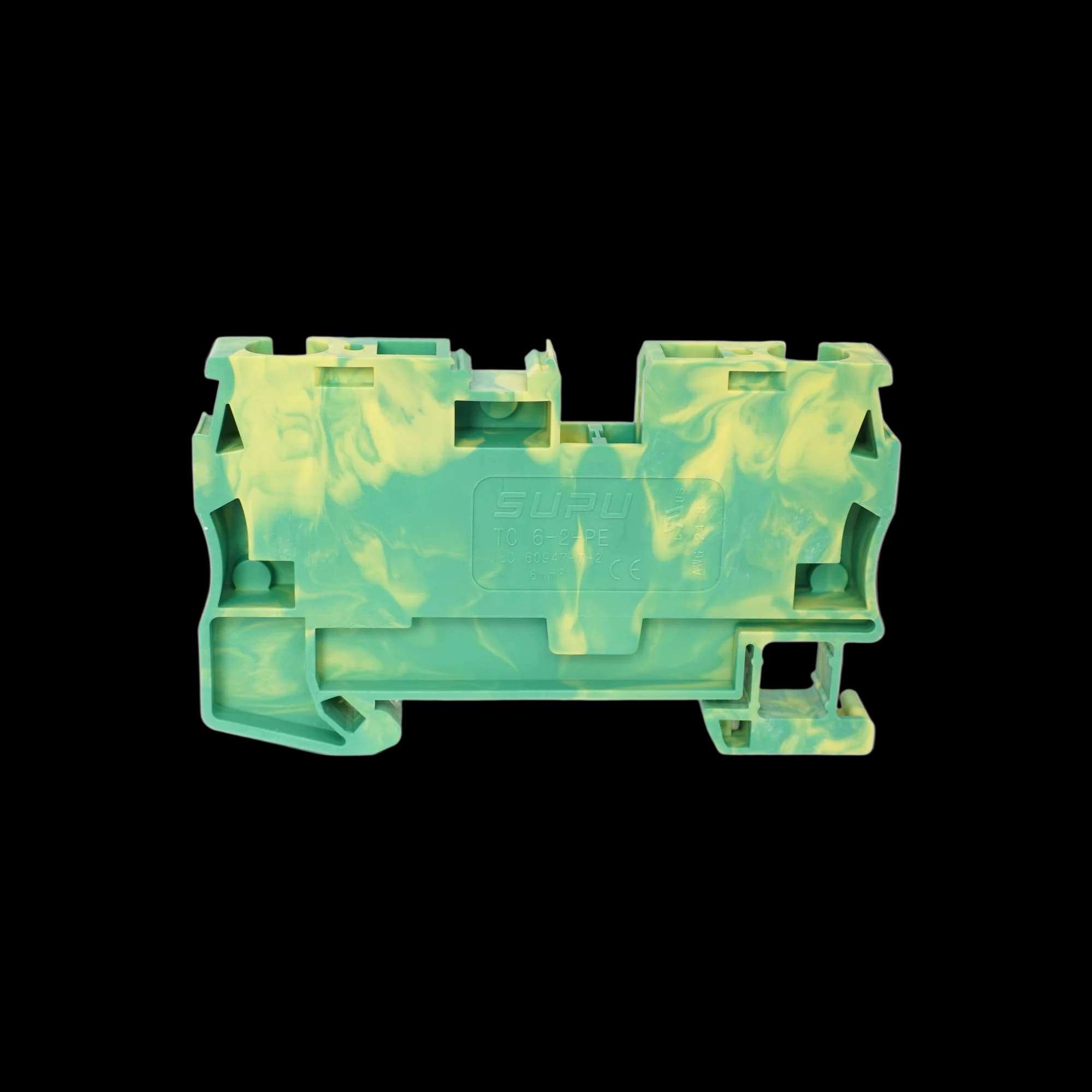 TC6-2-PE_Клемма TC6-2, жёлто-зелёная, пружинная, 6мм²_5