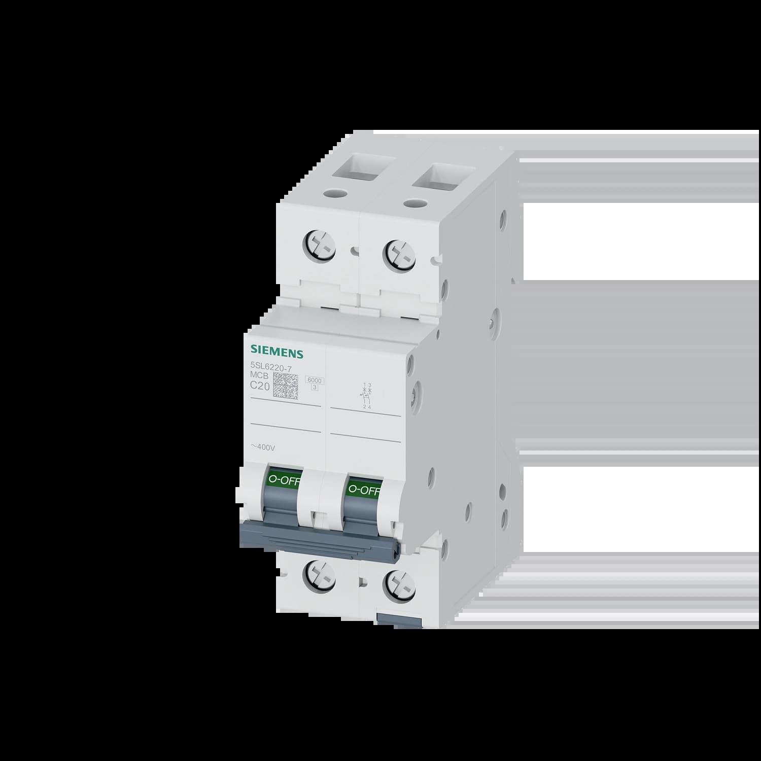 5SL6220-7_Автомат 2P, 20А, кривая «C», 6кА (C20)
