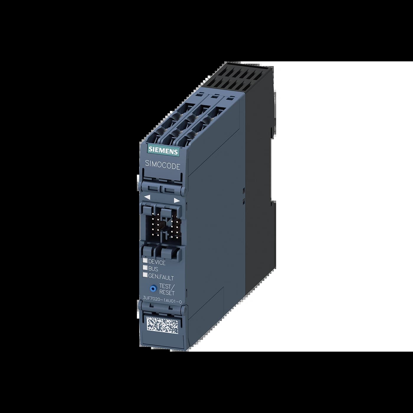 3UF7020-1AU01-0_Базовый модуль, PROFIBUS DP, Us=110-240В AC/DC, 4 входа/2 выхода_1