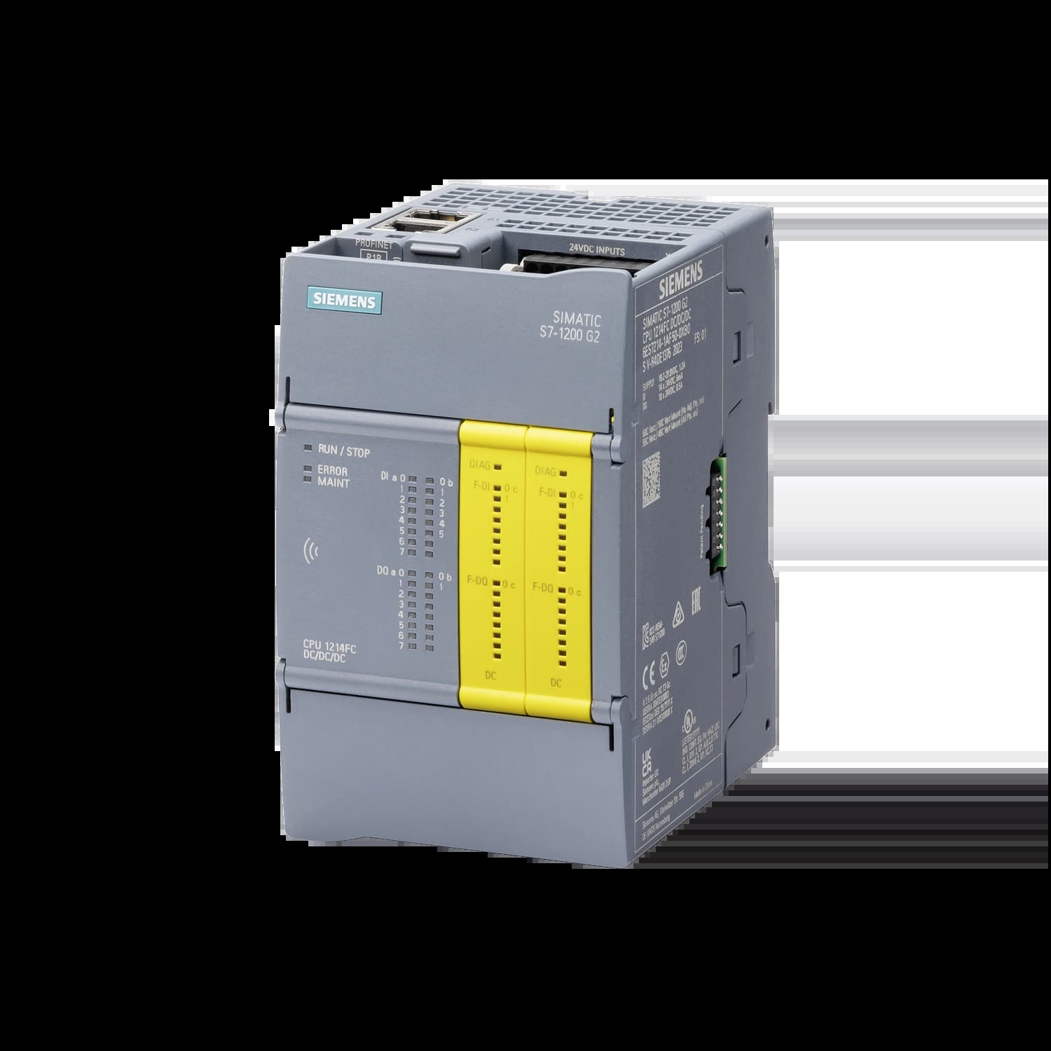 6ES7214-1AF50-0XB0_Simatic S7-1200 G2 Центральный процессор CPU G2 1214 FC DC/DC/DC_1