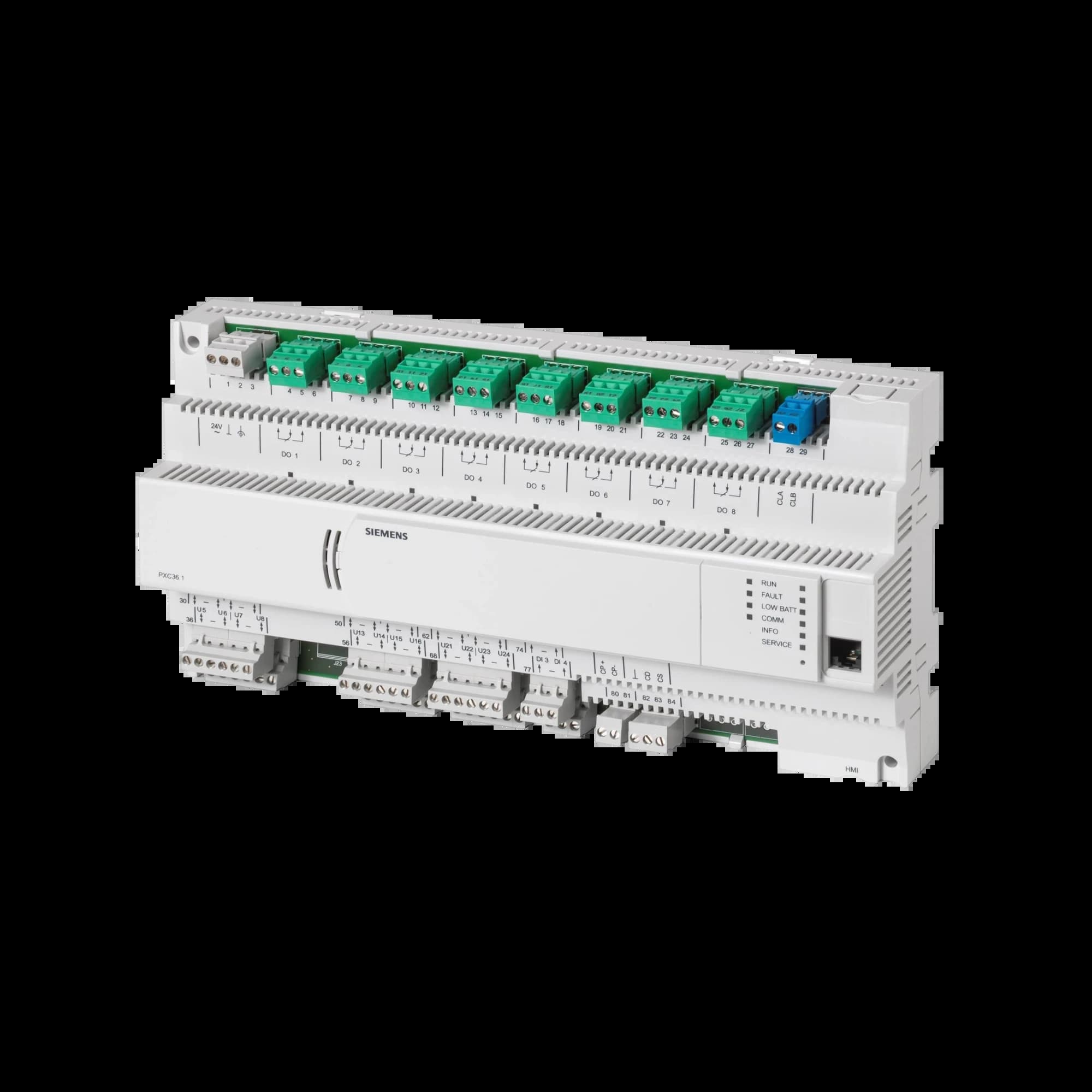PXC36.1.D_Контроллер Desigo расширяемый на 36 точек данных и BACnet на LonTalk