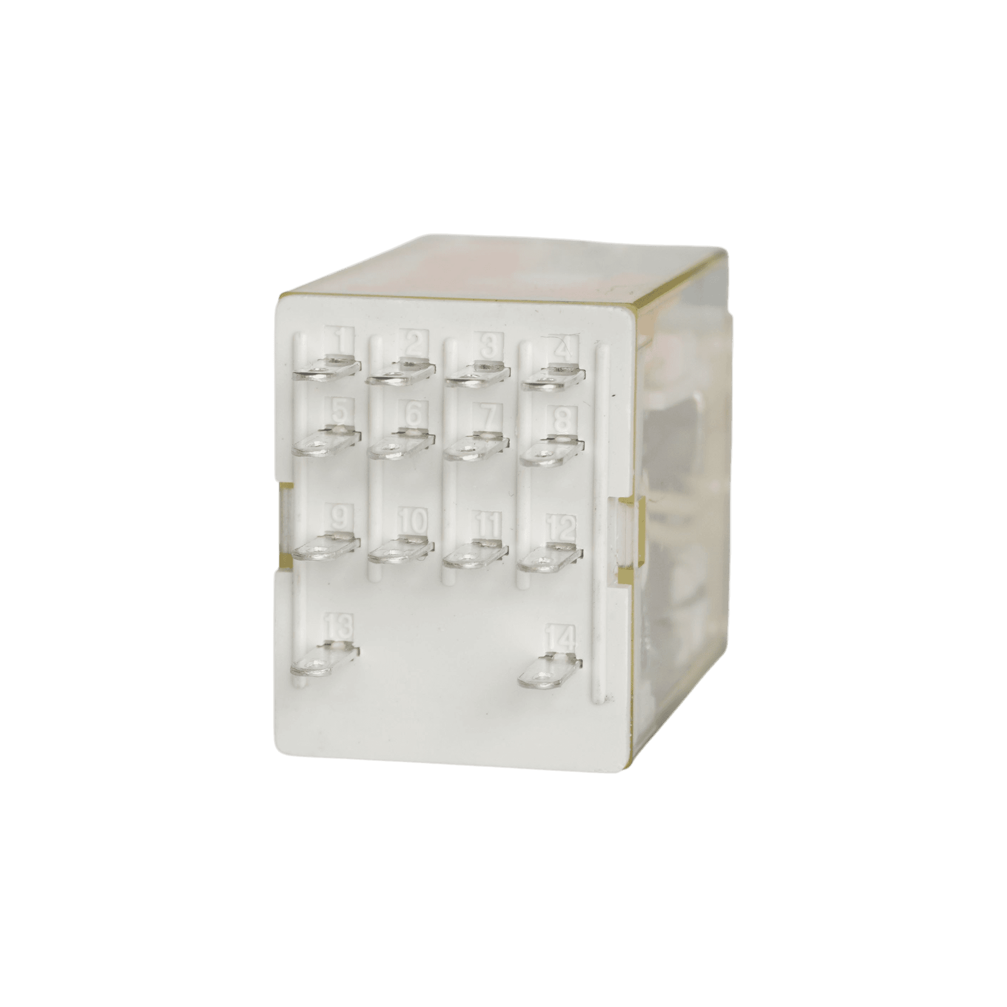 RKF4CO024LT_Реле 4ПК, 6А, катушка 24В DC, механический и светодиодный индикаторы, тест-кнопка_3