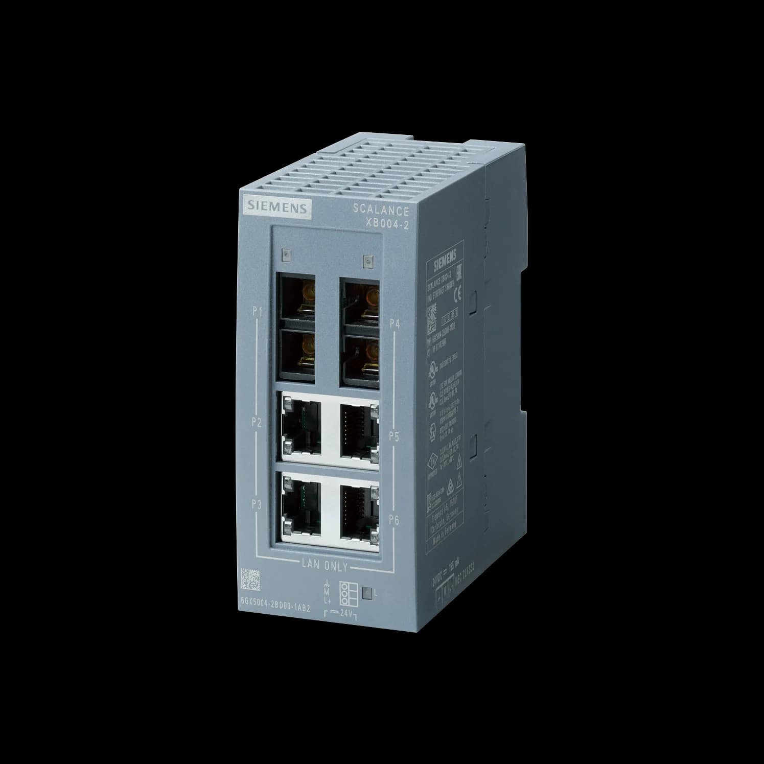 6GK5004-2BD00-1AB2_Неуправляемый коммутатор SCALANCE XB004-2