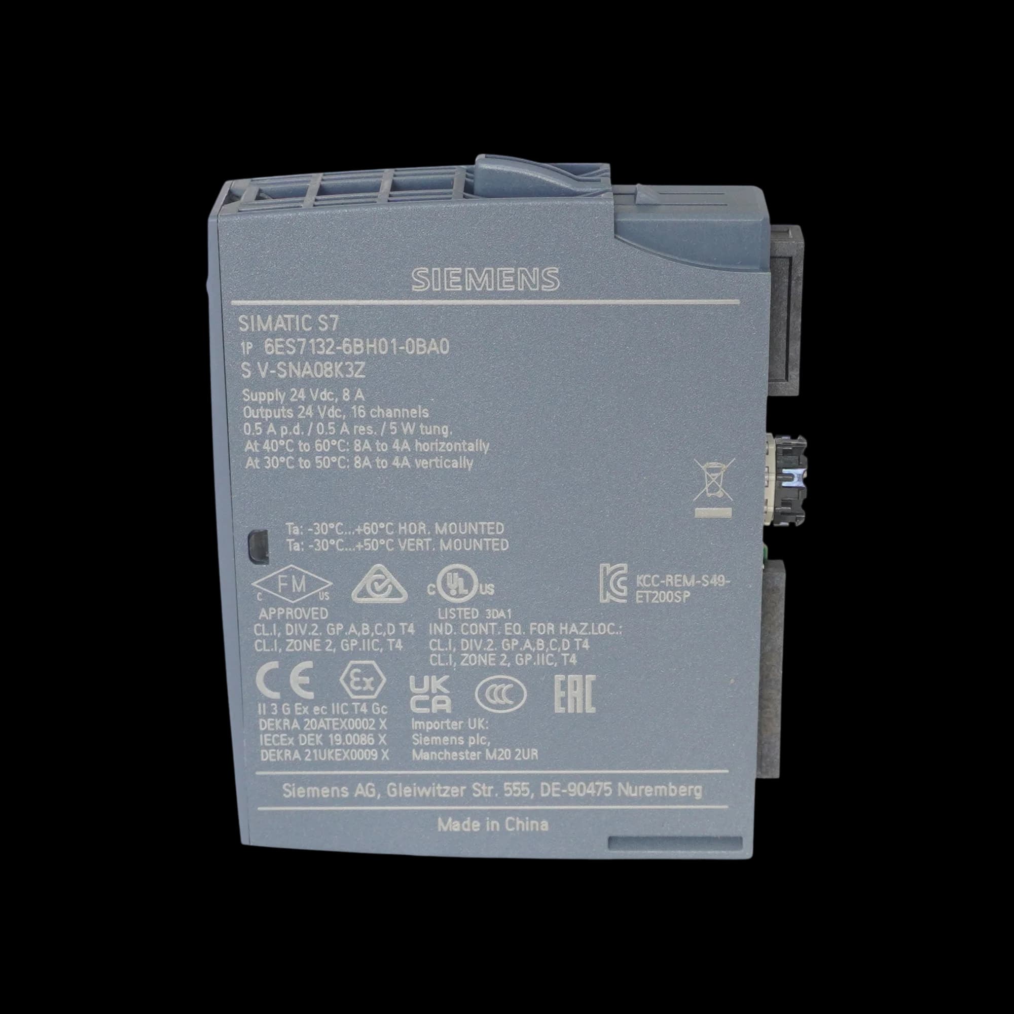 6ES7132-6BH01-0BA0_Модуль вывода ET 200SP DQ16x24VDC/0.5A ST_3