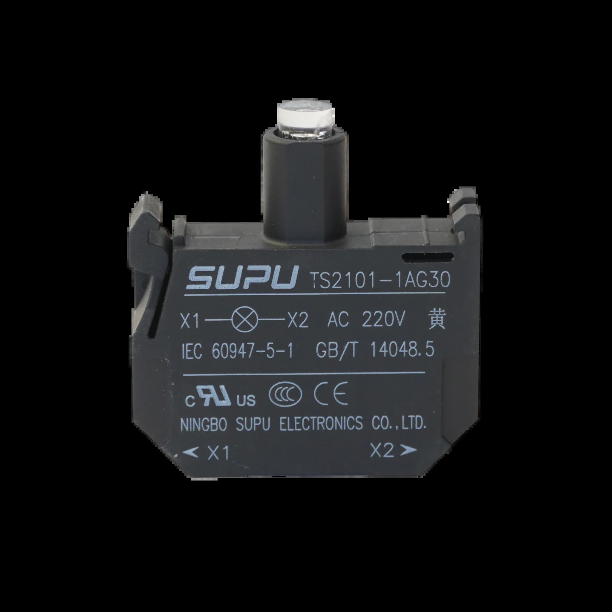 TS2101-1AG30_Блок индикации, жёлтый, 220В AC_2