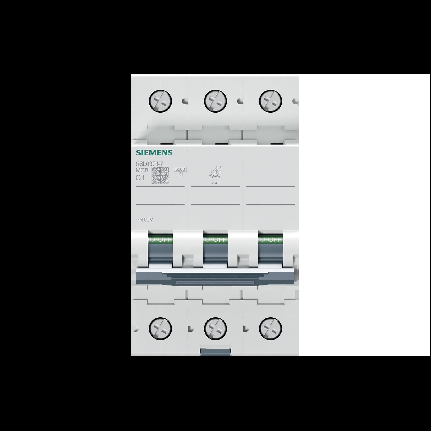 5SL6301-7_Автомат 3P, 1А, кривая «C», 6кА (C1)_4