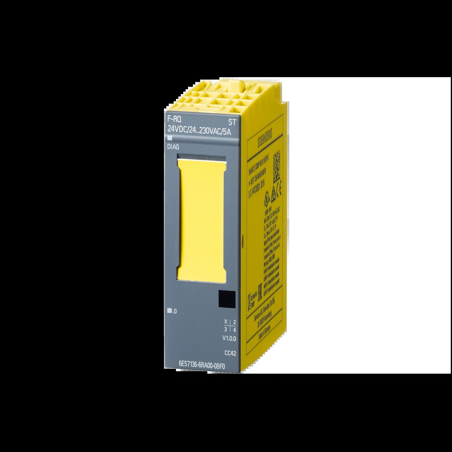 6ES7136-6RA00-0BF0_Модуль вывода ET 200SP F-RQ 24/48VDC/24/230VAC/5A ST_1