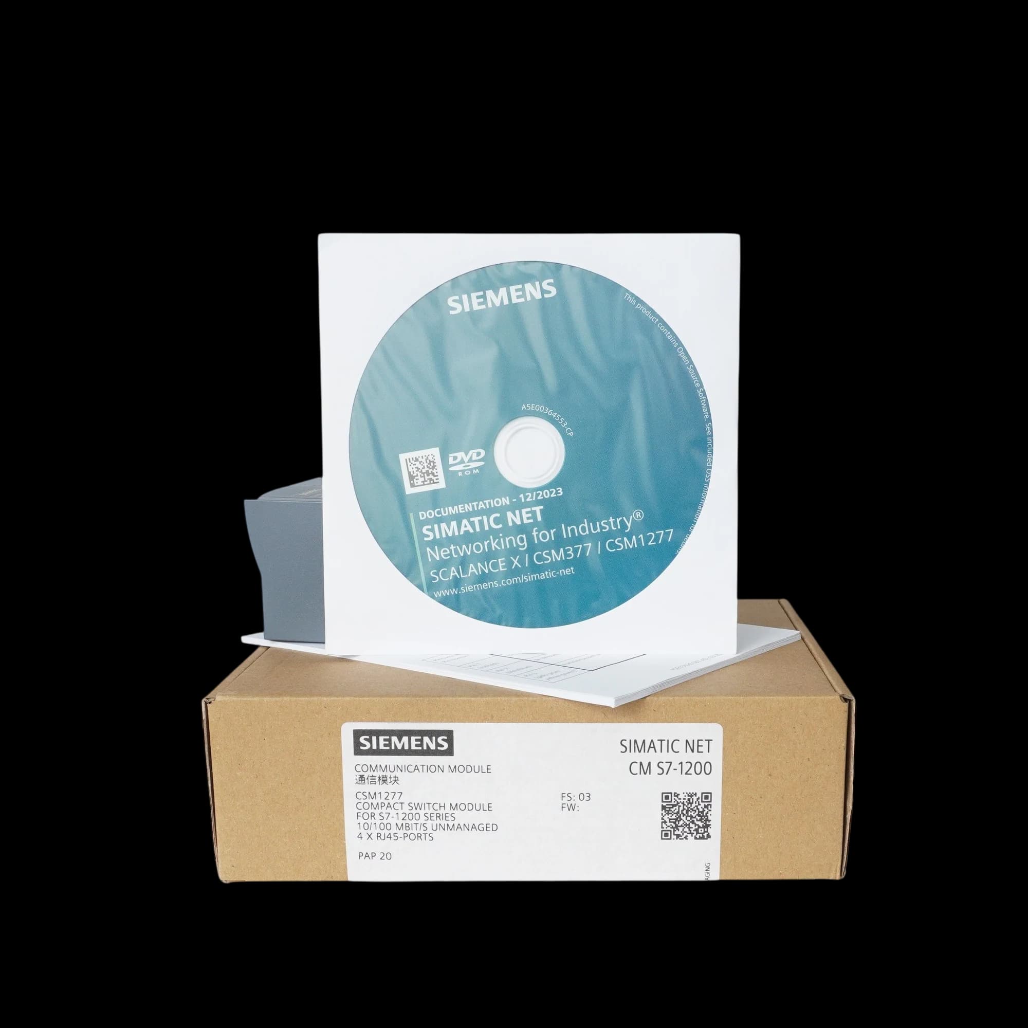 6GK7277-1AA10-0AA0_Коммутатор Ethernet CSM 127, SIMATIC S7-1200, 4 порта RJ45_4