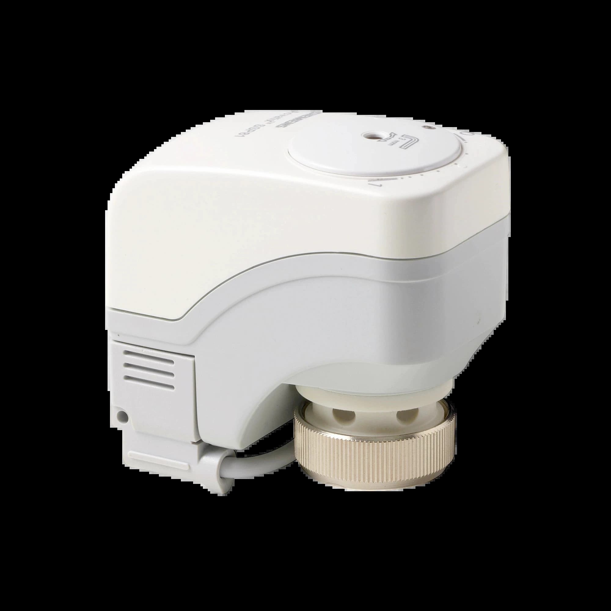 SSP81.04_Электромоторный привод, 160 Н, ход 2.5 мм, кабель 1.5 м, 24В AC, 3-проводное управление_1