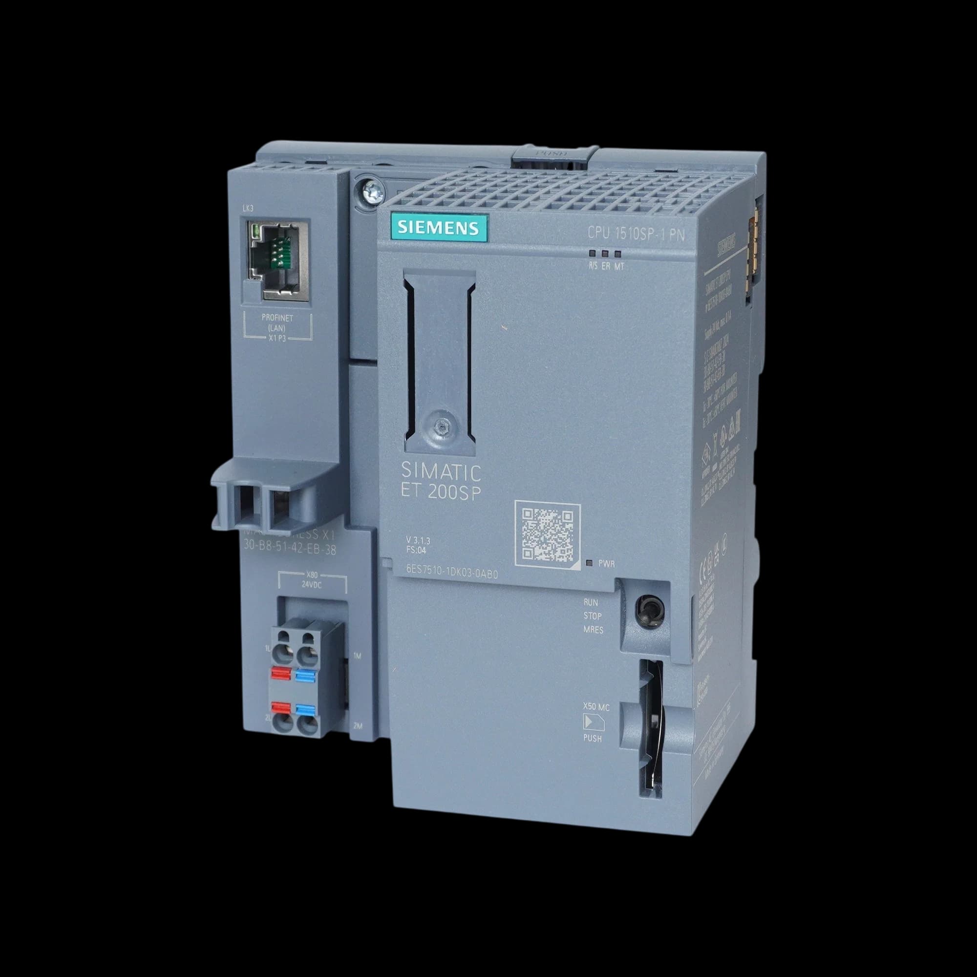 6ES7510-1DK03-0AB0_Simatic ET 200SP Центральный процессор CPU 1510SP-1 PN