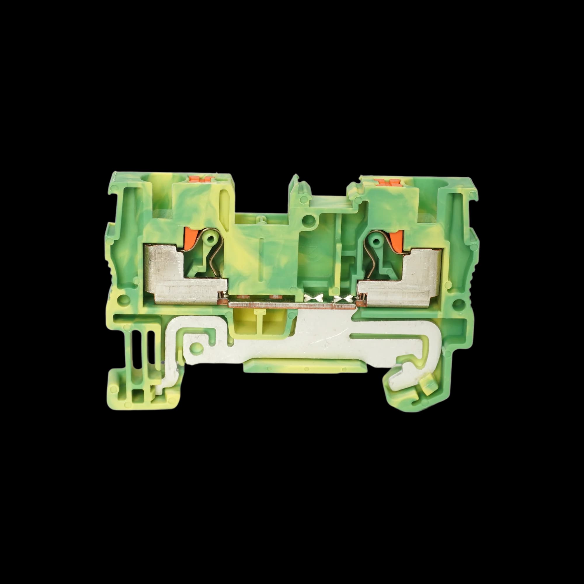 TP4-2-PE_Клемма TP4-2, жёлто-зелёная, пружинная Push-in, 4мм²_4