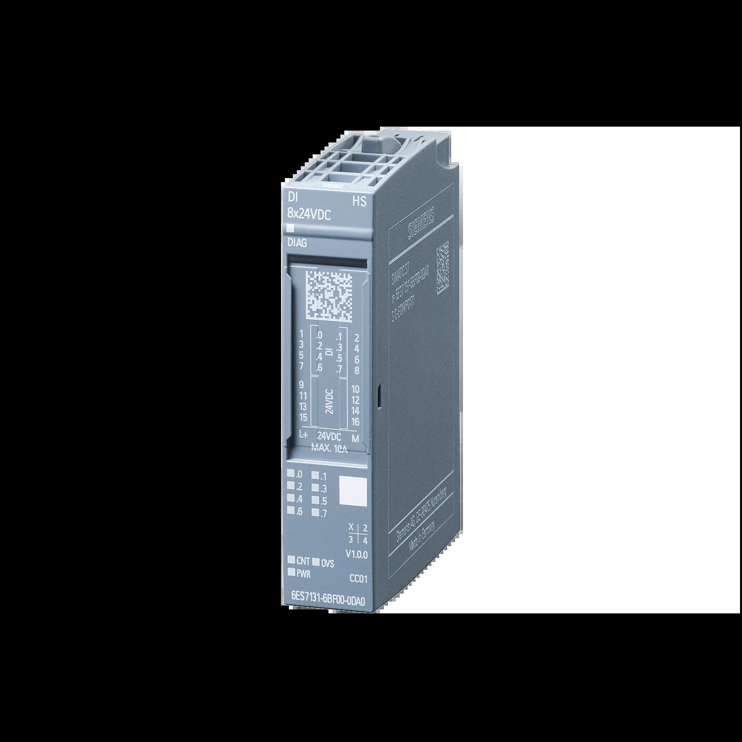 6ES7131-6BF00-0DA0_Модуль ввода ET 200SP DI8x24VDC HS_1