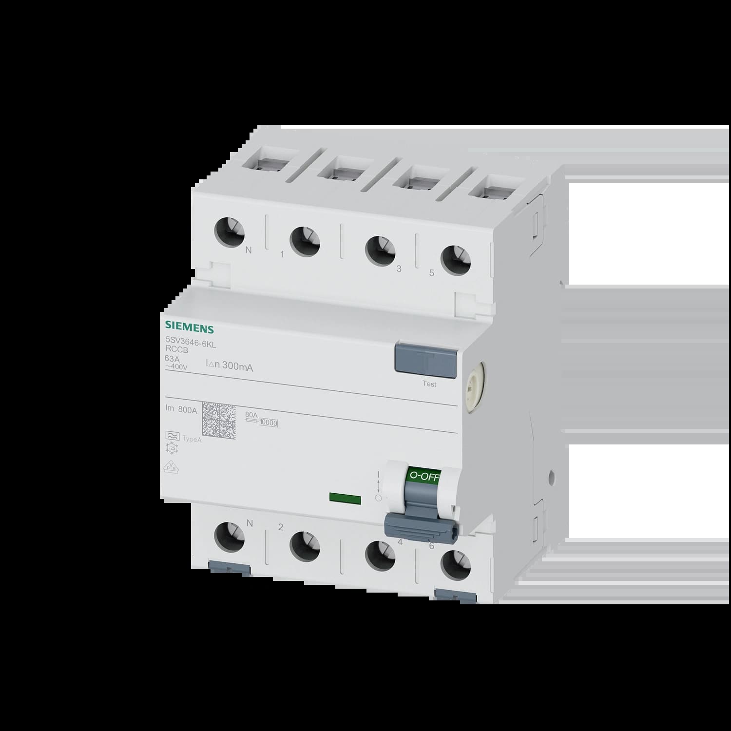 5SV3646-6_УЗО 3P+N, 63A, 300мА, тип «A»_2