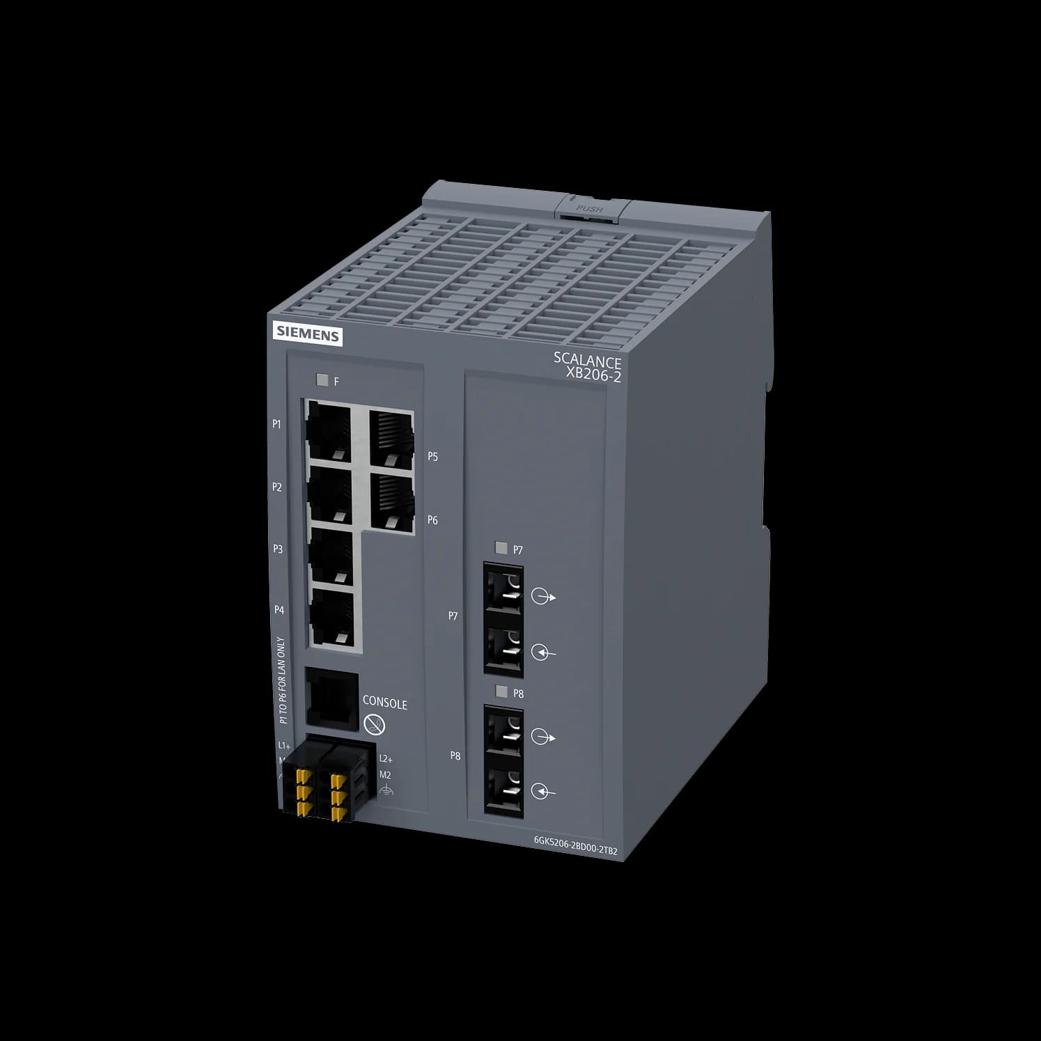 6GK5206-2BD00-2TB2_Управляемый коммутатор SCALANCE XB206-2 (SC, E/IP)