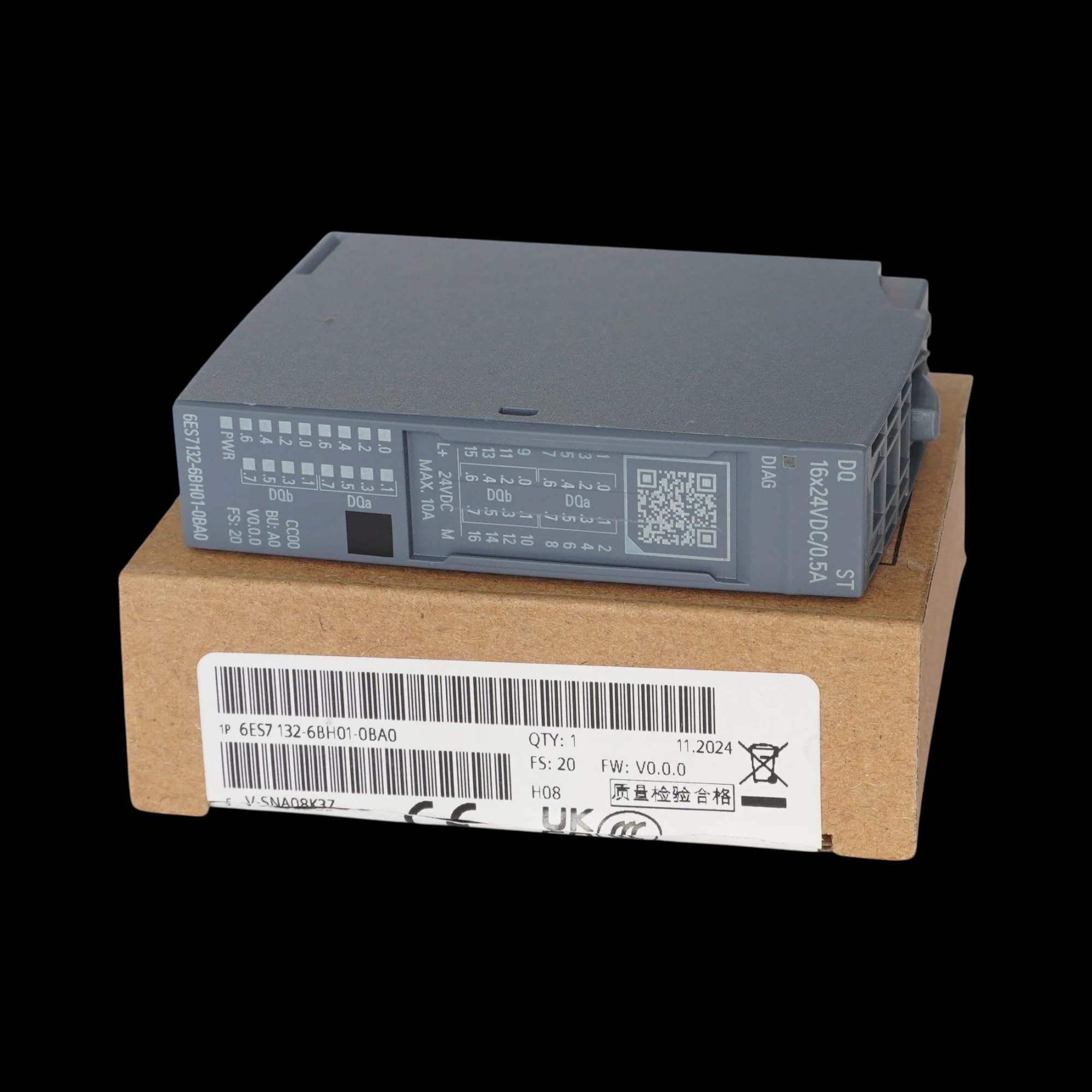 6ES7132-6BH01-0BA0_Модуль вывода ET 200SP DQ16x24VDC/0.5A ST_4