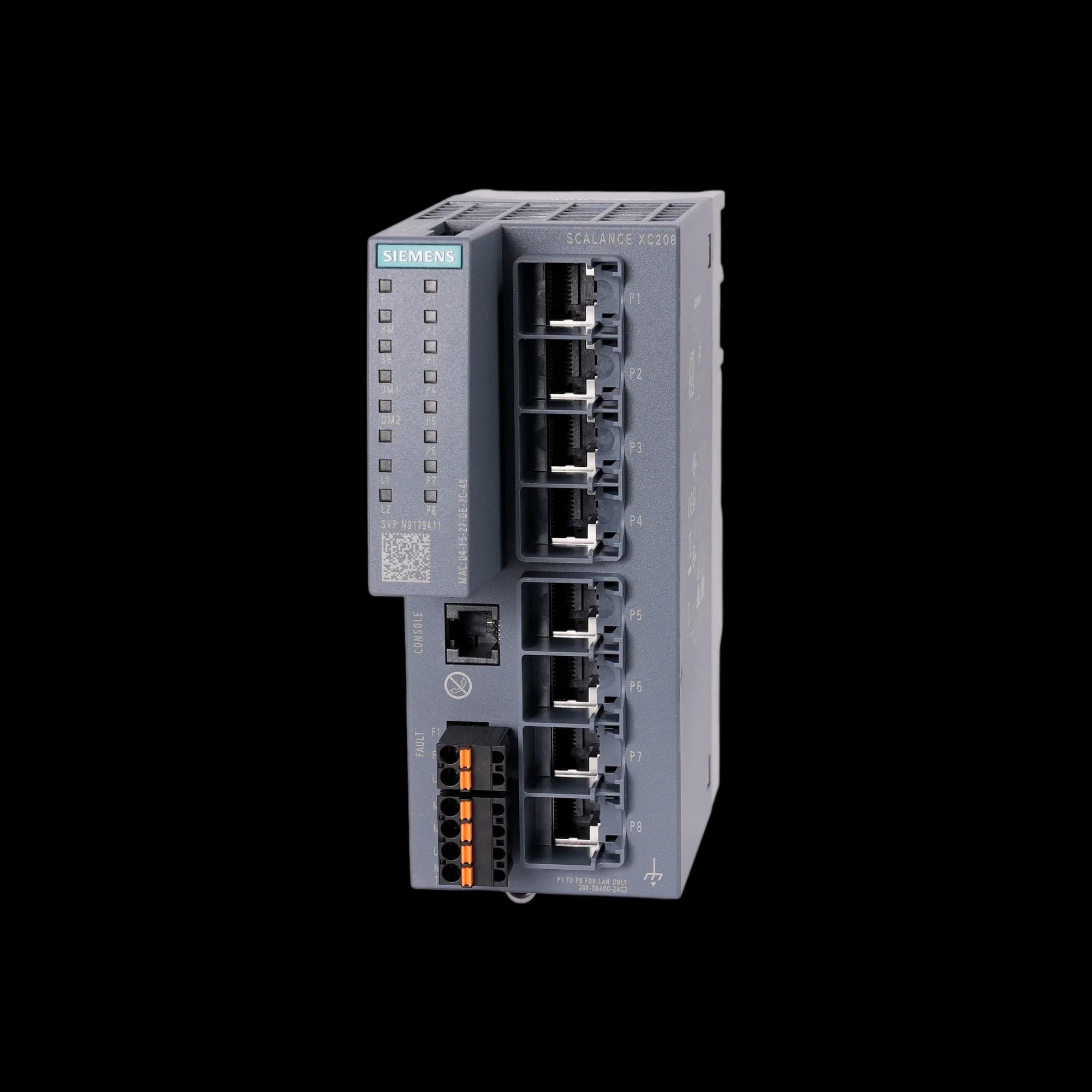6GK5208-0BA00-2AC2_Управляемый коммутатор SCALANCE XC208