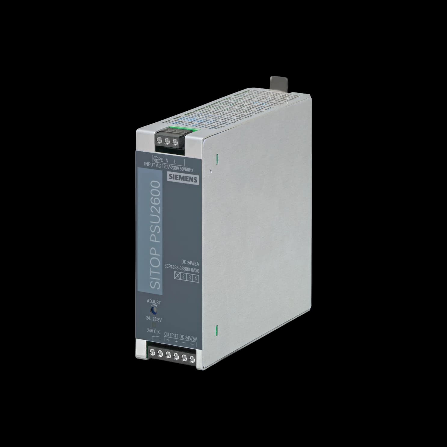 6EP4333-0SB00-0AY0_Блок питания SITOP PSU2600, 1AC -> 24В DC, 5А