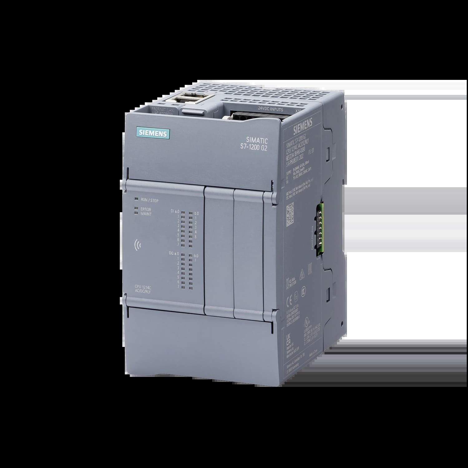 6ES7214-1BH50-0XB0_Simatic S7-1200 G2 Центральный процессор CPU G2 1214C AC/DC/RLY_1