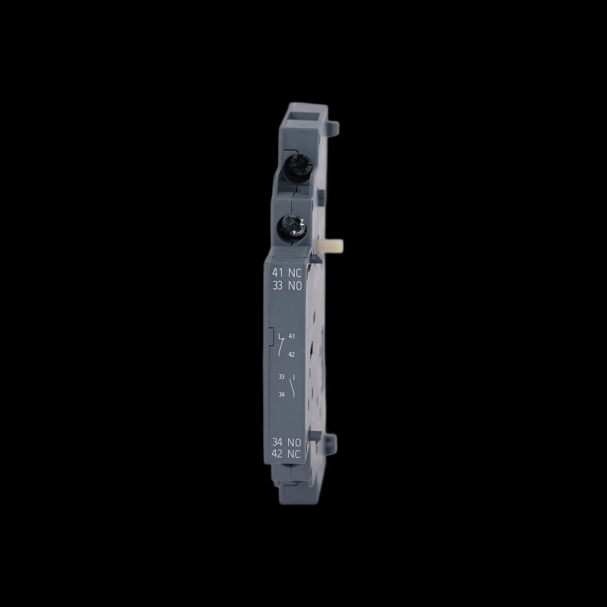 3RV2901-1A_Боковой блок-контакт, типоразмер S00-S3, 1НО+1НЗ, установка слева